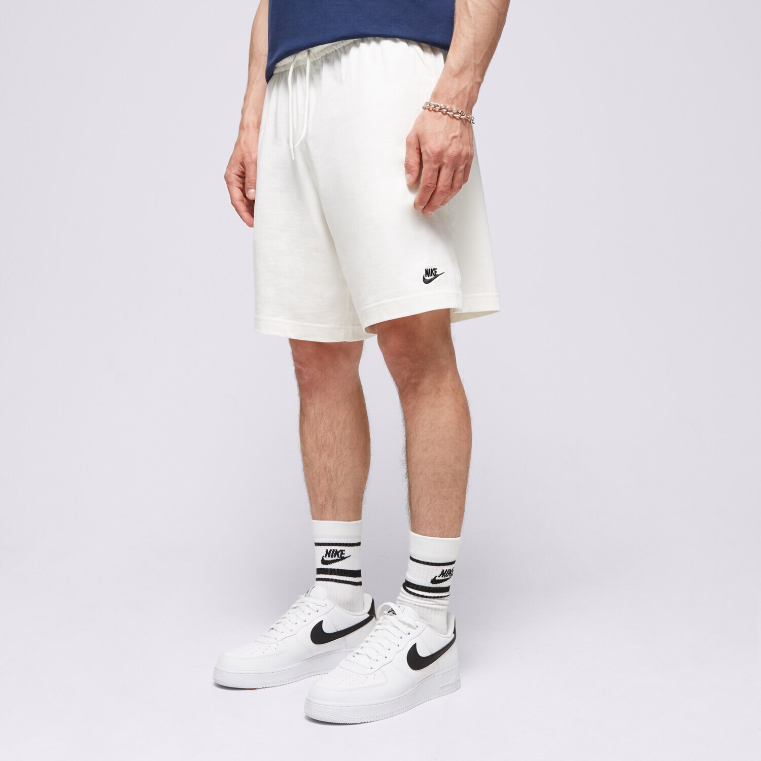 Muške kratke hlače NIKE KRATKE HLAČE M NK CLUB KNIT SHORT FQ4359-133 bijela