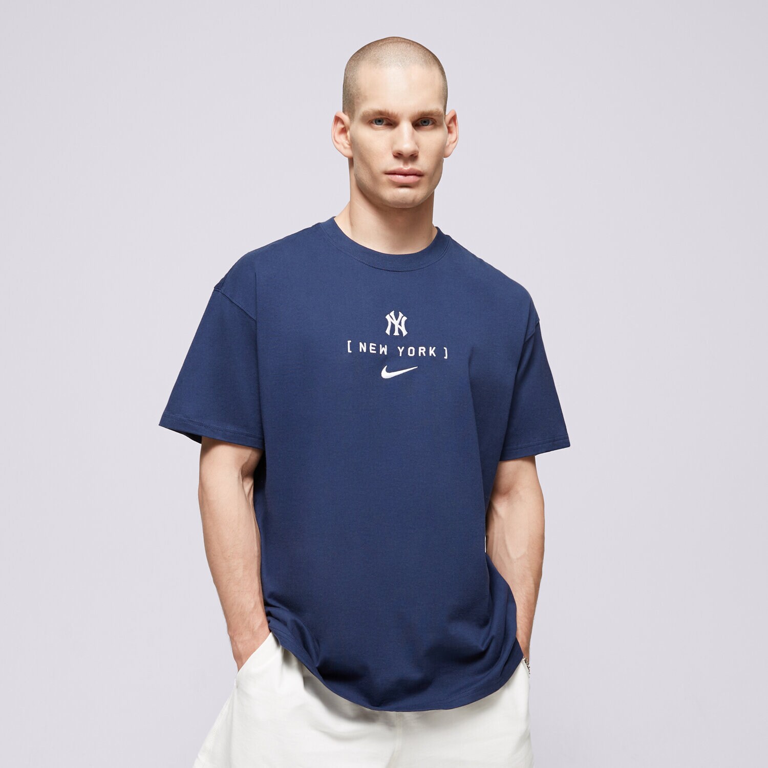 Muške majice NIKE T-SHIRT NEW YORK YANKEES MLB 01AY-44B-NK-JNS tamno plava
