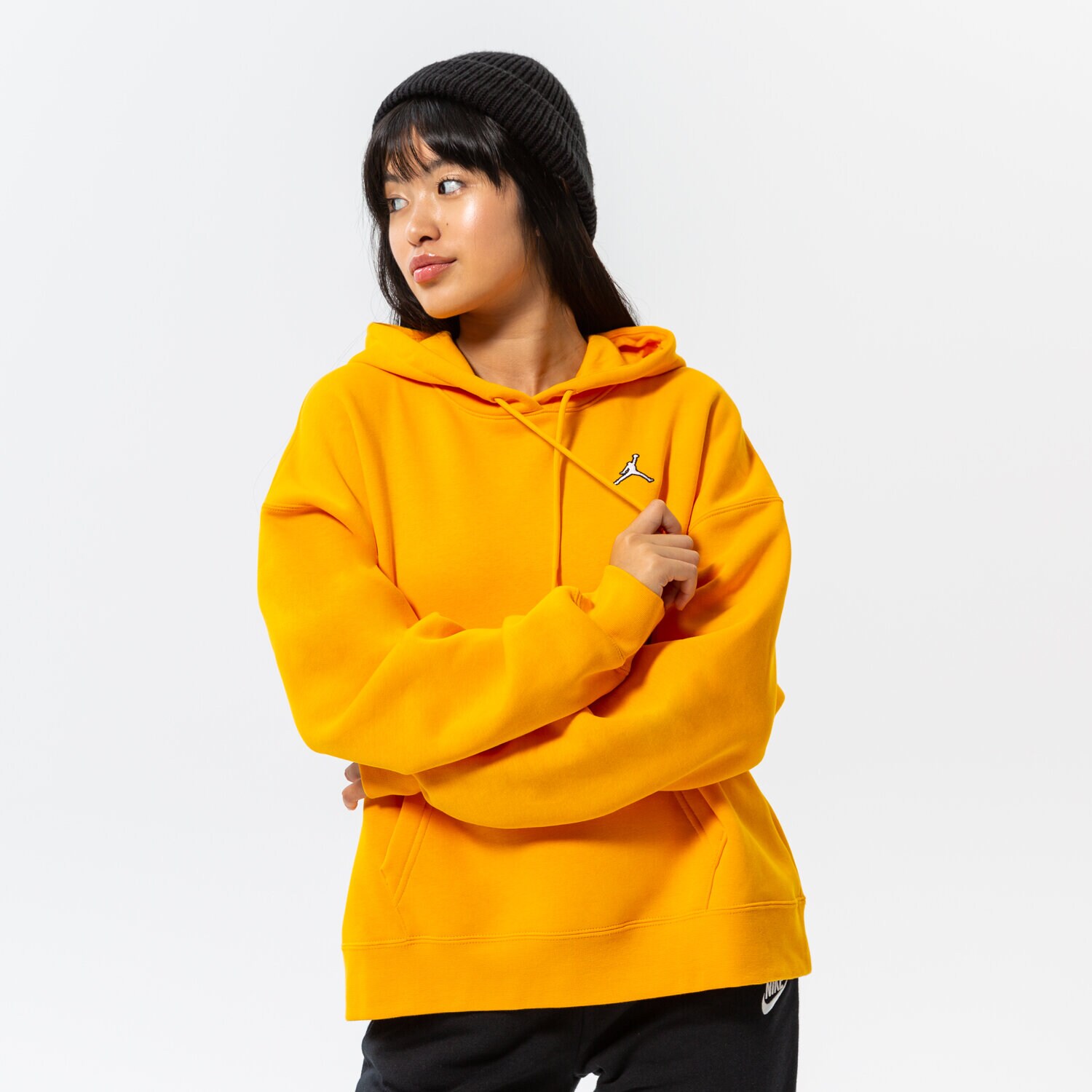 Ženske dukserice JORDAN VESTA S KAPULJAČOM W J FLT FLC HOODIE CORE DQ4458-705 žuta