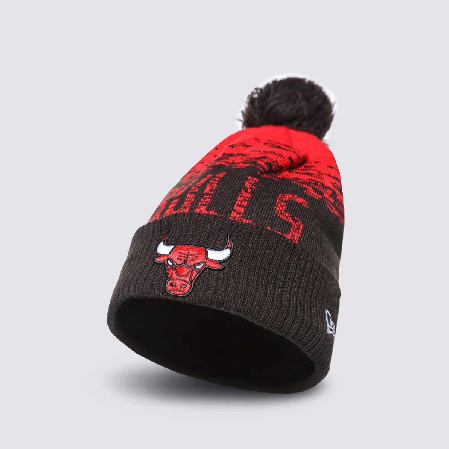 Muške zimske kape NEW ERA NBA CHICAGO BULLS POM BEANIE HAT CHICAGO BULLS OTC 12122723 crna