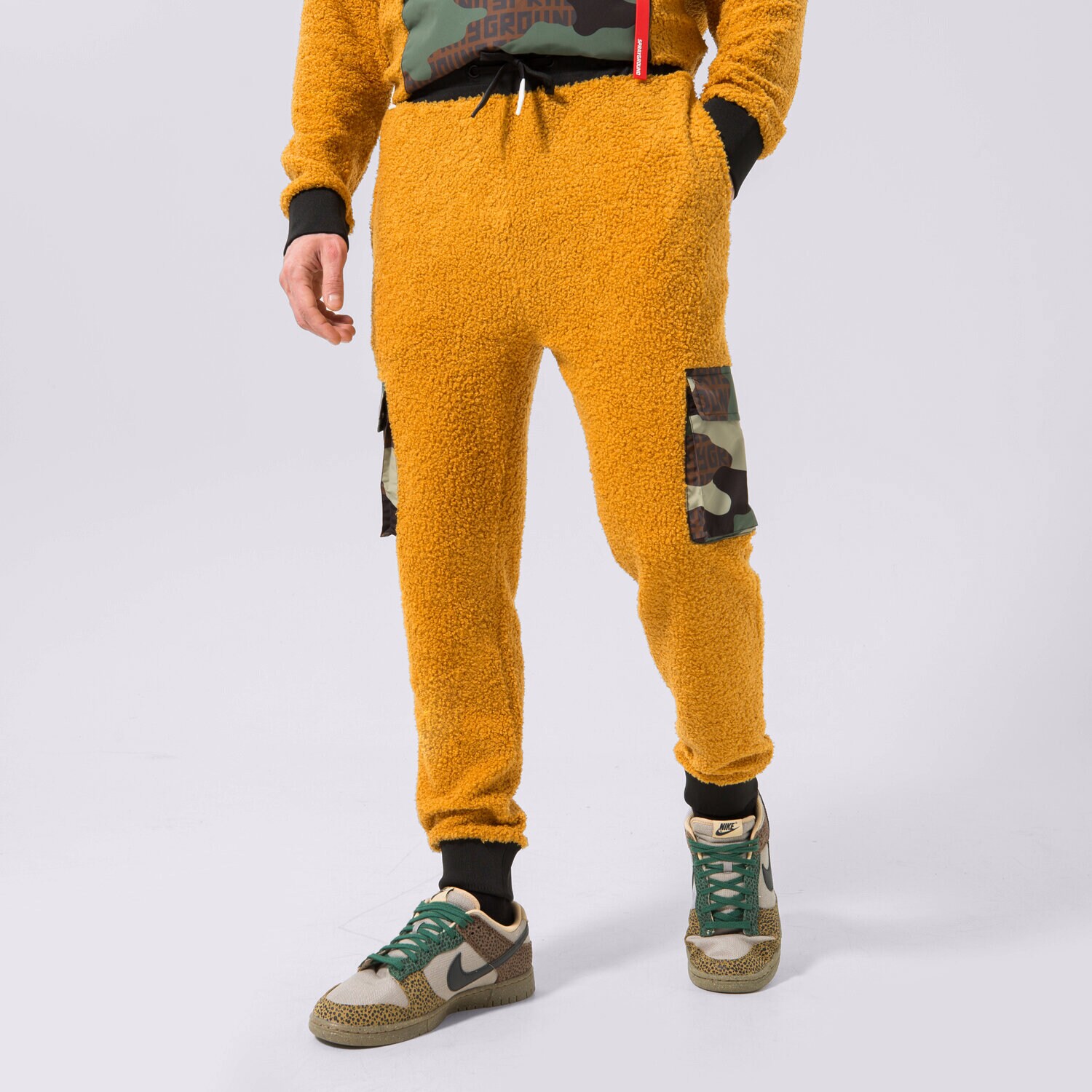 Muške hlače SPRAYGROUND HLAČE TEDDY POCKET PANTS SAND SP267SAND šarena