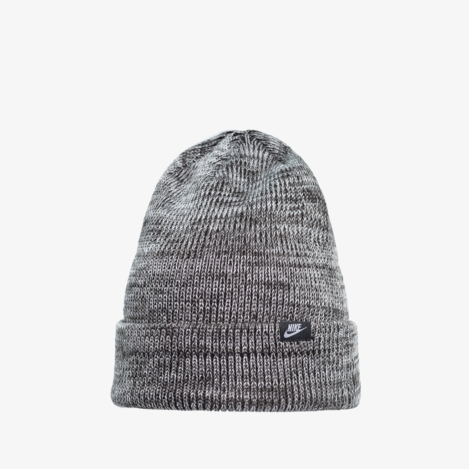 Ženske zimske kape NIKE KAPA U NSW BEANIE CUFFED FUTURA DJ6223-071 siva