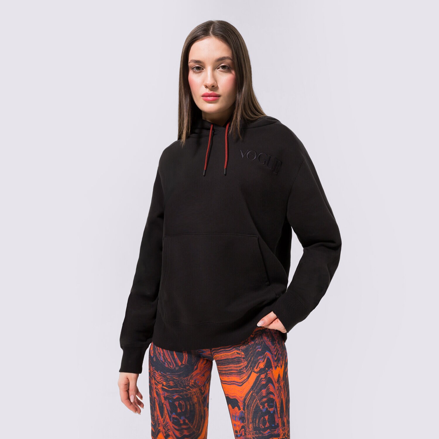 Ženske dukserice PUMA VESTA S KAPULJAČOM PUMA X VOGUE HOODIE 534690-01 crna