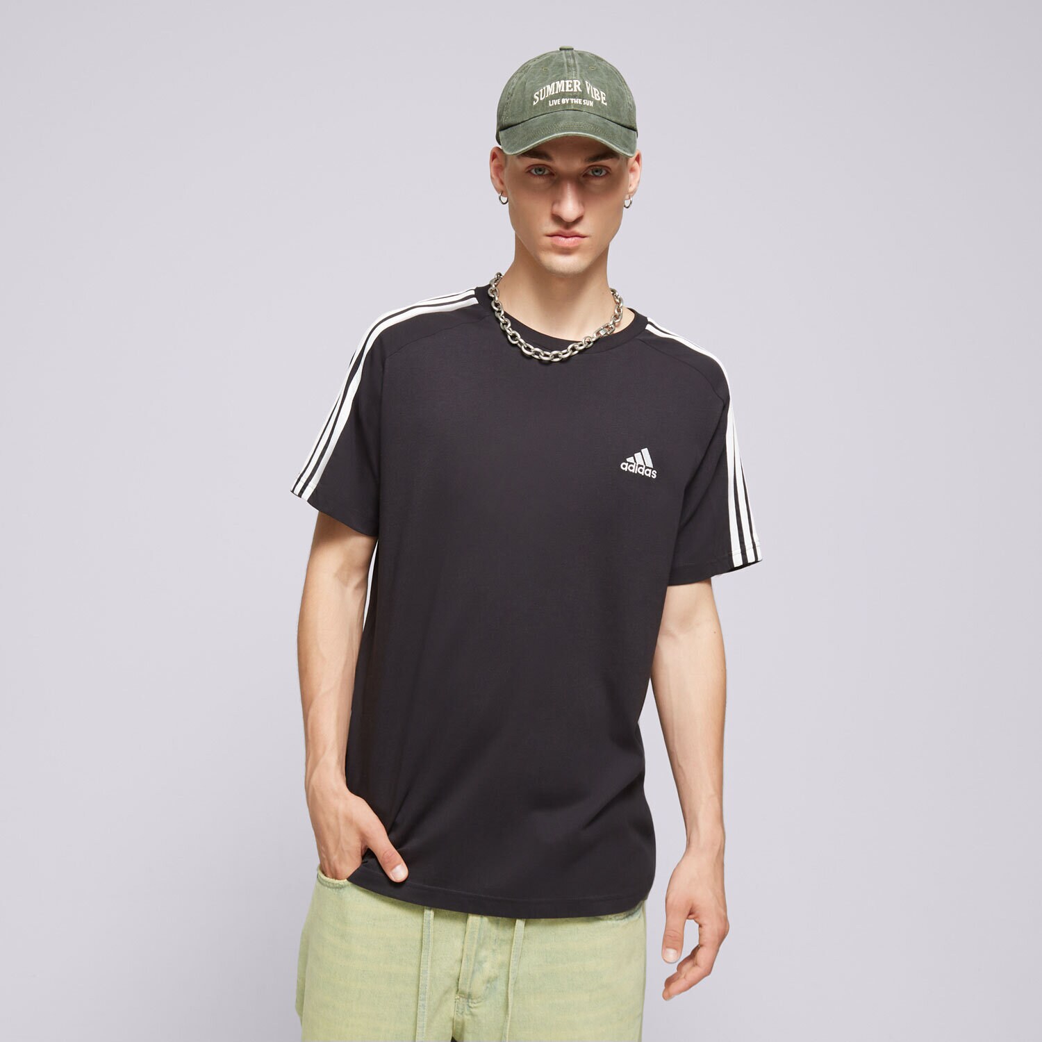 Muške majice ADIDAS T-SHIRT M 3S SJ T IC9334 crna