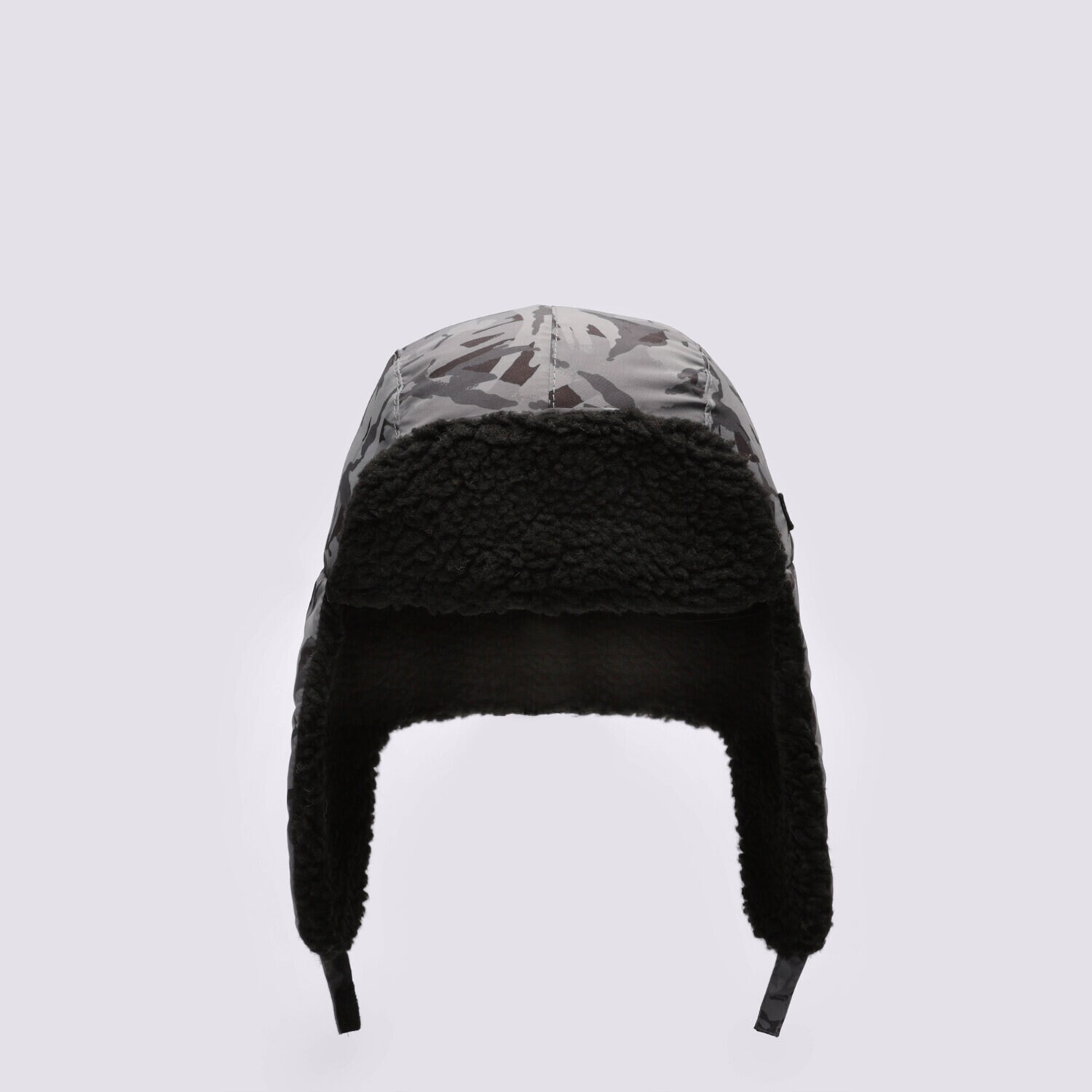 Ženske zimske kape ELLESSE USZATKA LEWIS JUNIOR TRAPPER HAT CAMO S3QA2928500 siva