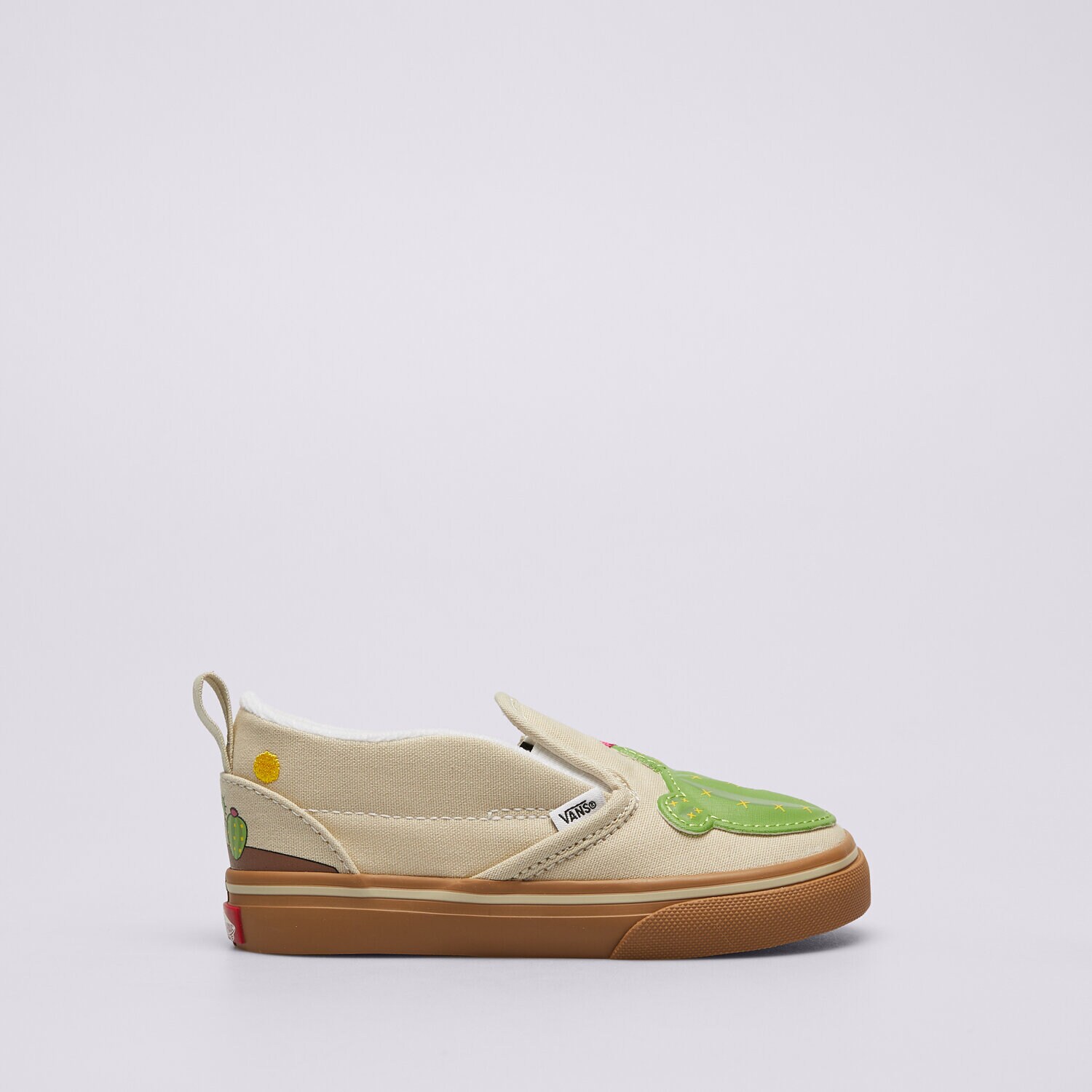 Dječje tenisice VANS SLIP-ON CACTUS VN000CPSGRN1 bež