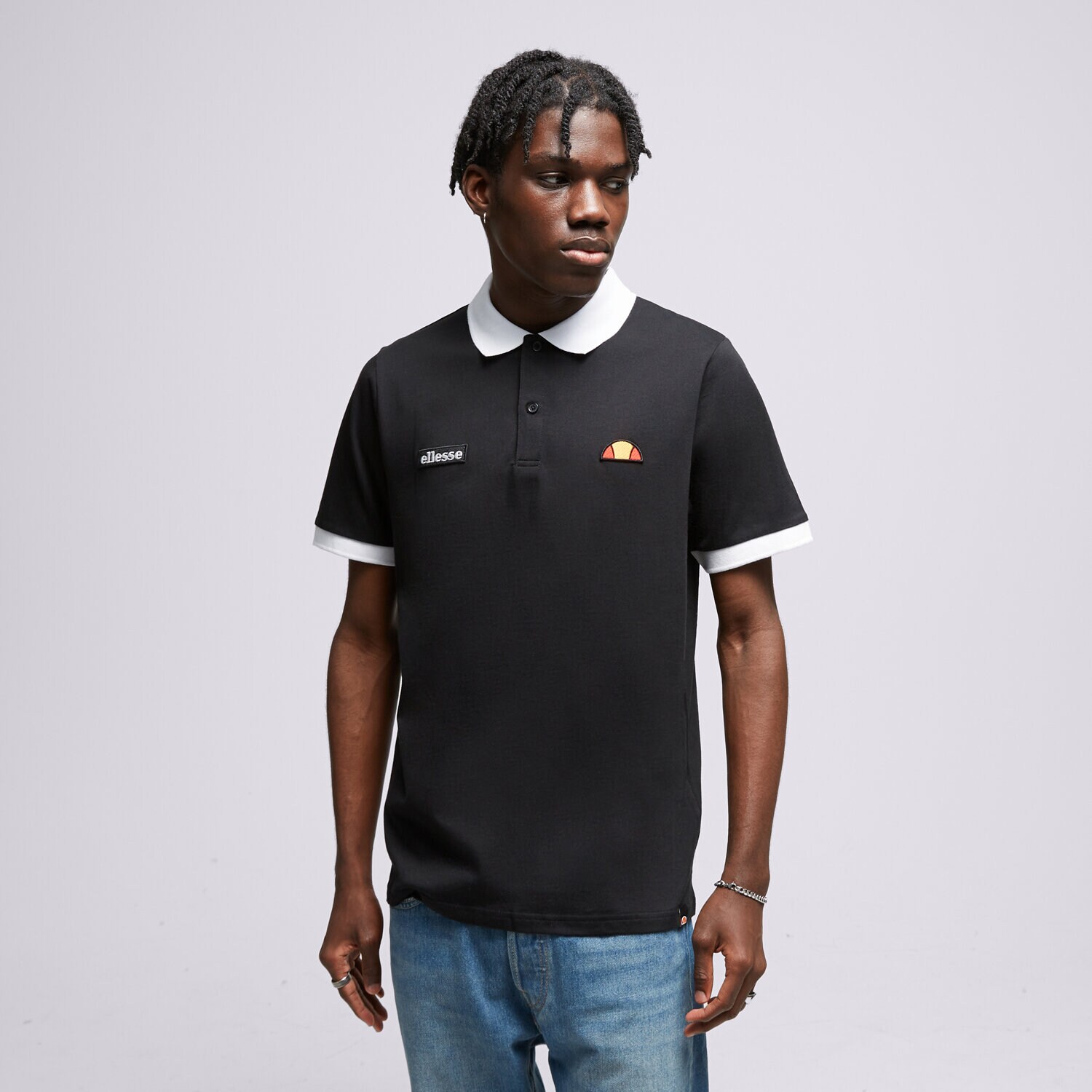Muške majice ELLESSE POLO LESSEPSIA POLO BLK SHR1004011 crna