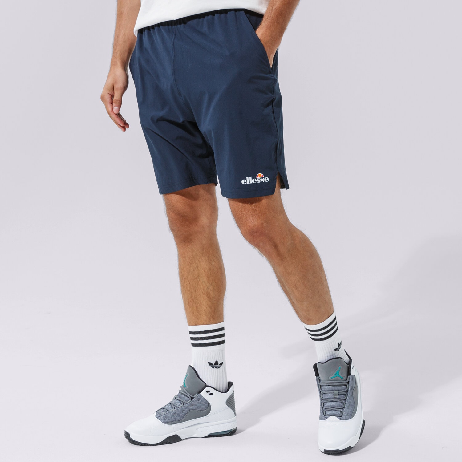 Muške kratke hlače ELLESSE KRATKE HLAČE VIVALDI SHORT NAVY SXG09889429 tamno plava