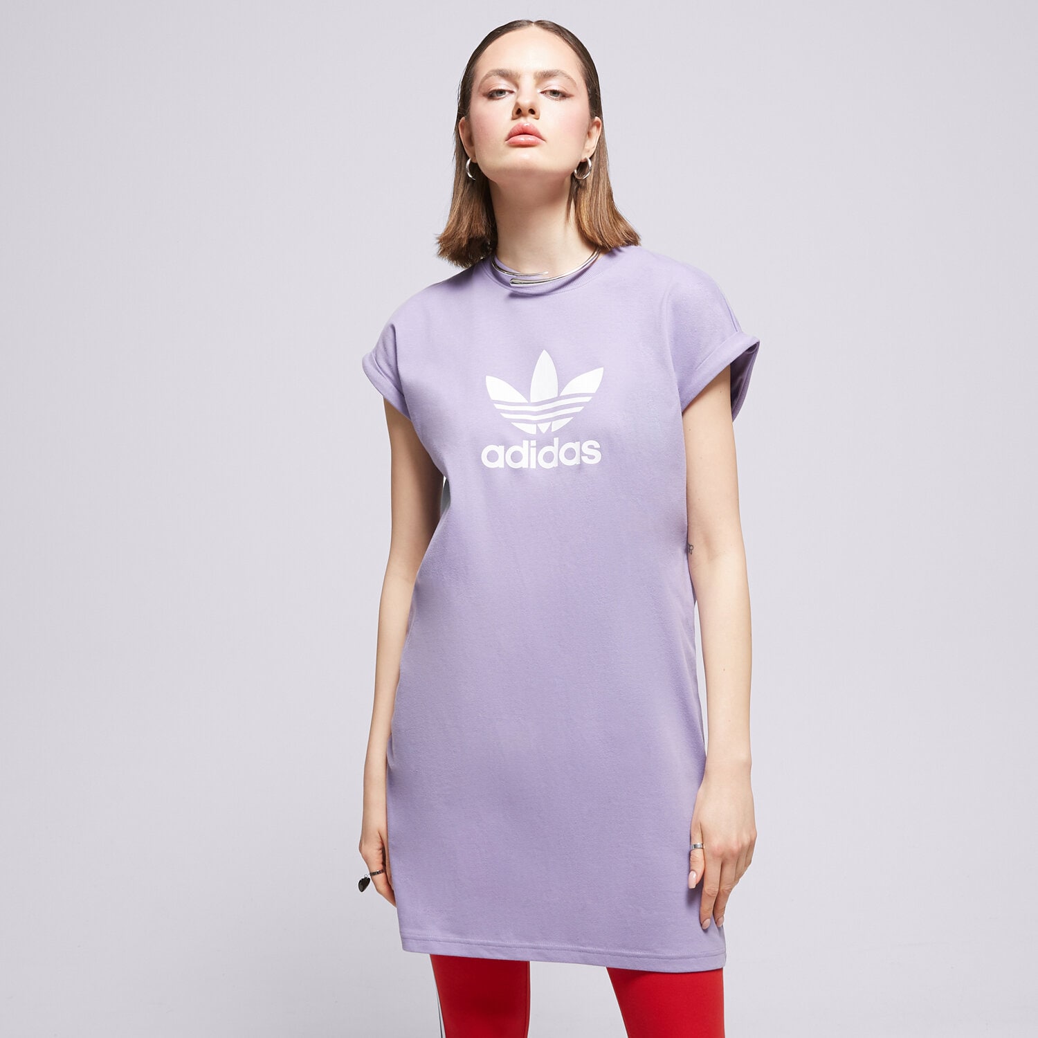 Ženske haljine i suknje ADIDAS HALJINA NEW TRFTEETRENIRKAS IC5482 ljubičasta