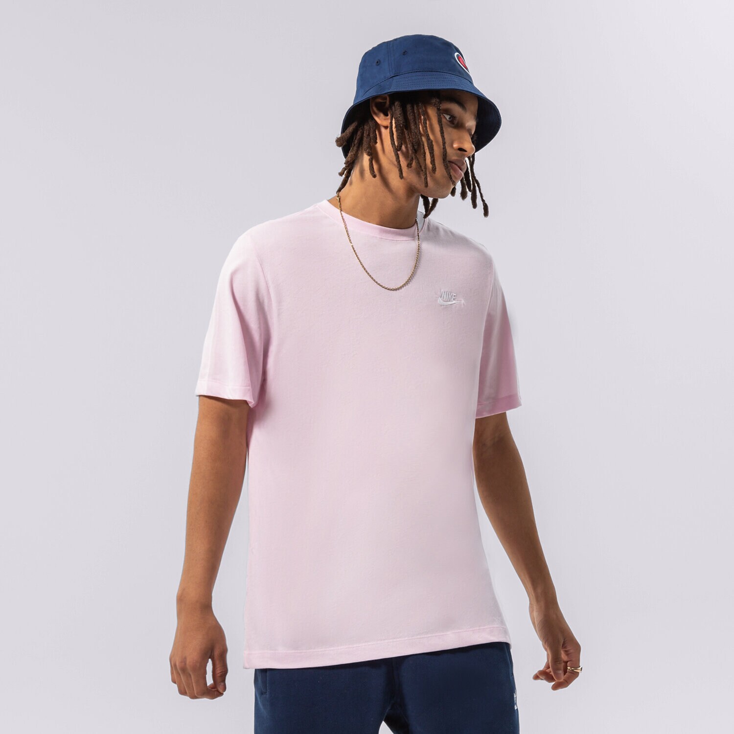 Muške majice NIKE T-SHIRT SPORTSWEAR CLUB AR4997-665 ružičasta