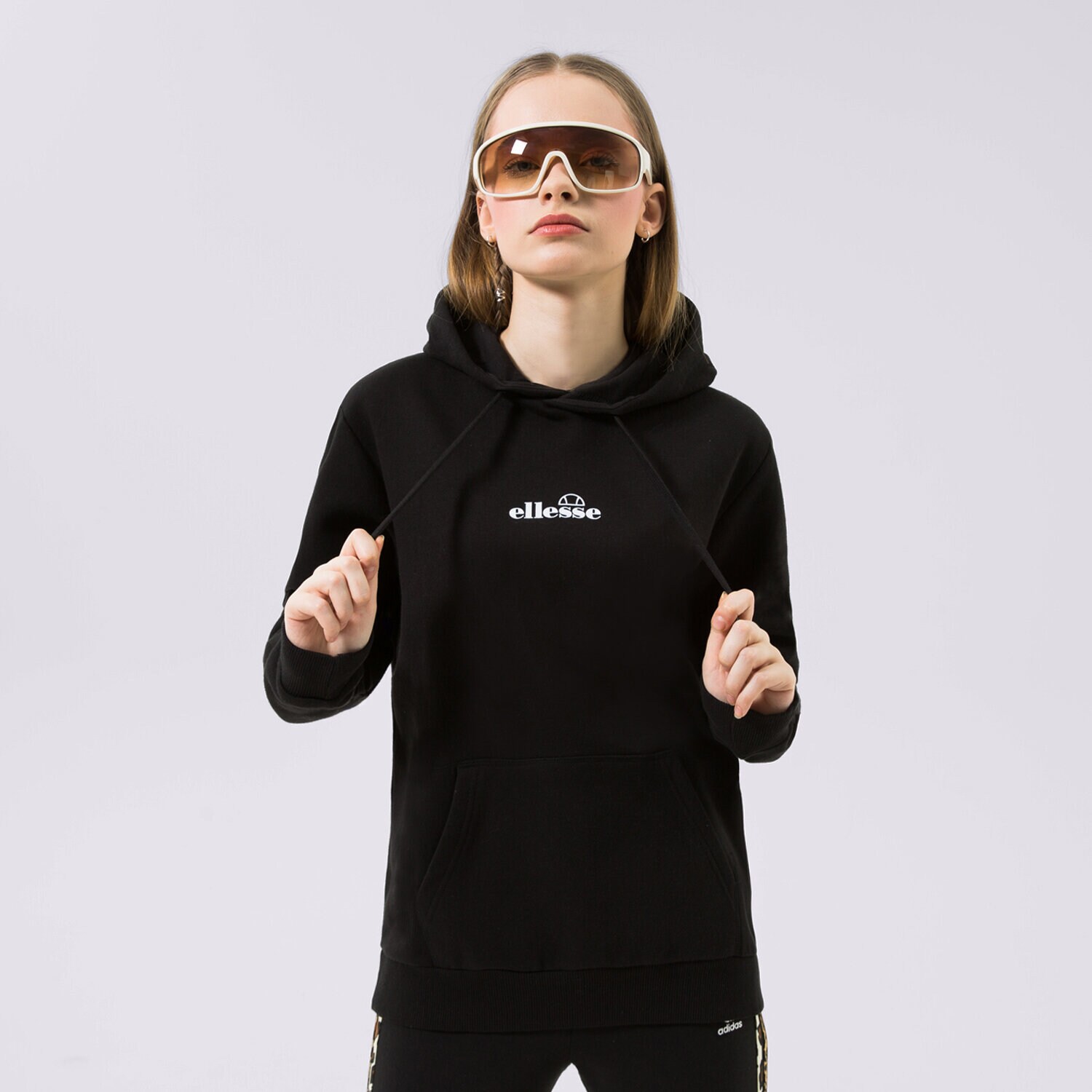 Ženske dukserice ELLESSE VESTA S KAPULJAČOM JAZANA OH HOODY BLK SGP16460011 crna