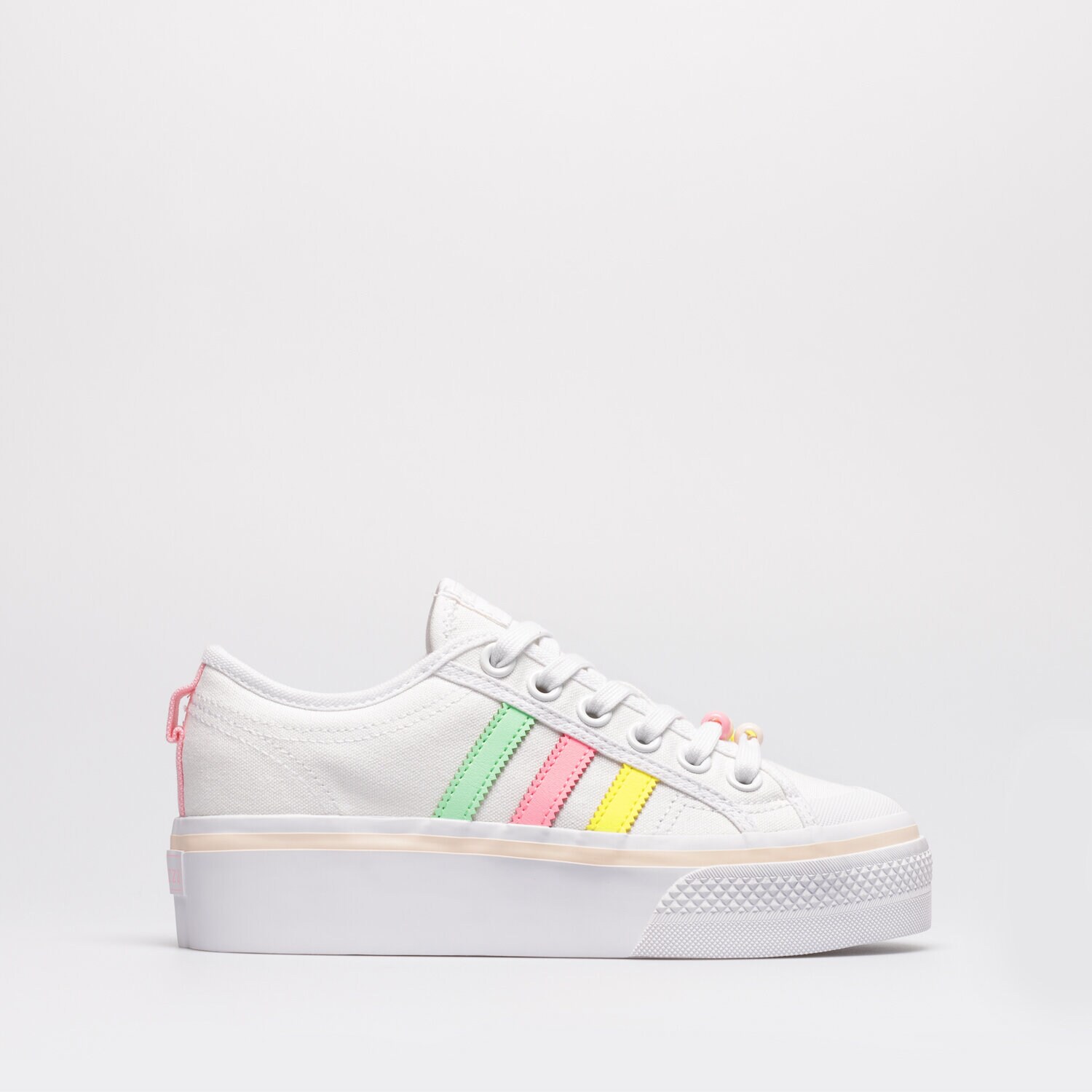 Dječje tenisice ADIDAS NIZZA PLATFORM J GY9102 bijela