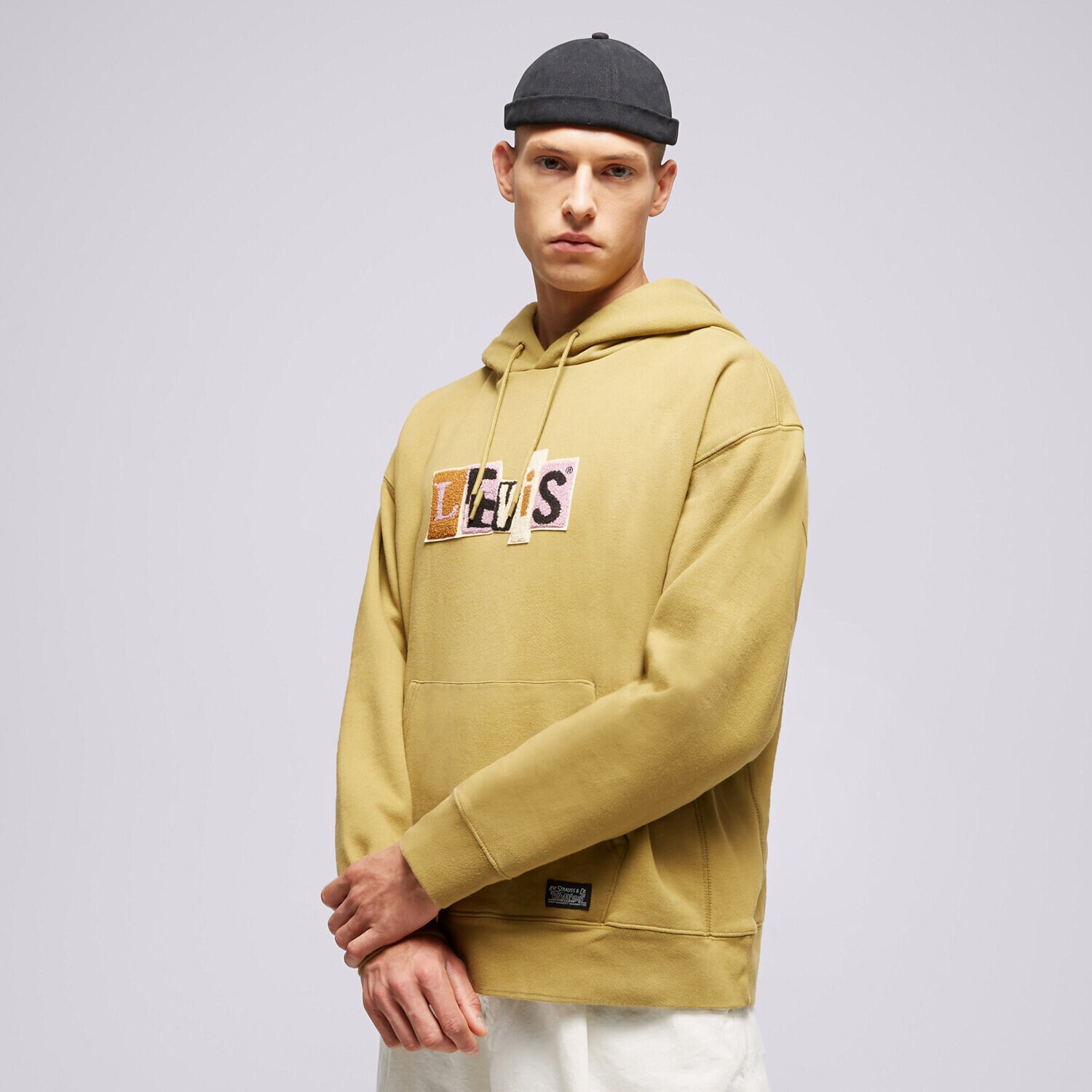 Muške dukserice LEVI'S VESTA S KAPULJAČOM SKATE A1008-0006 žuta