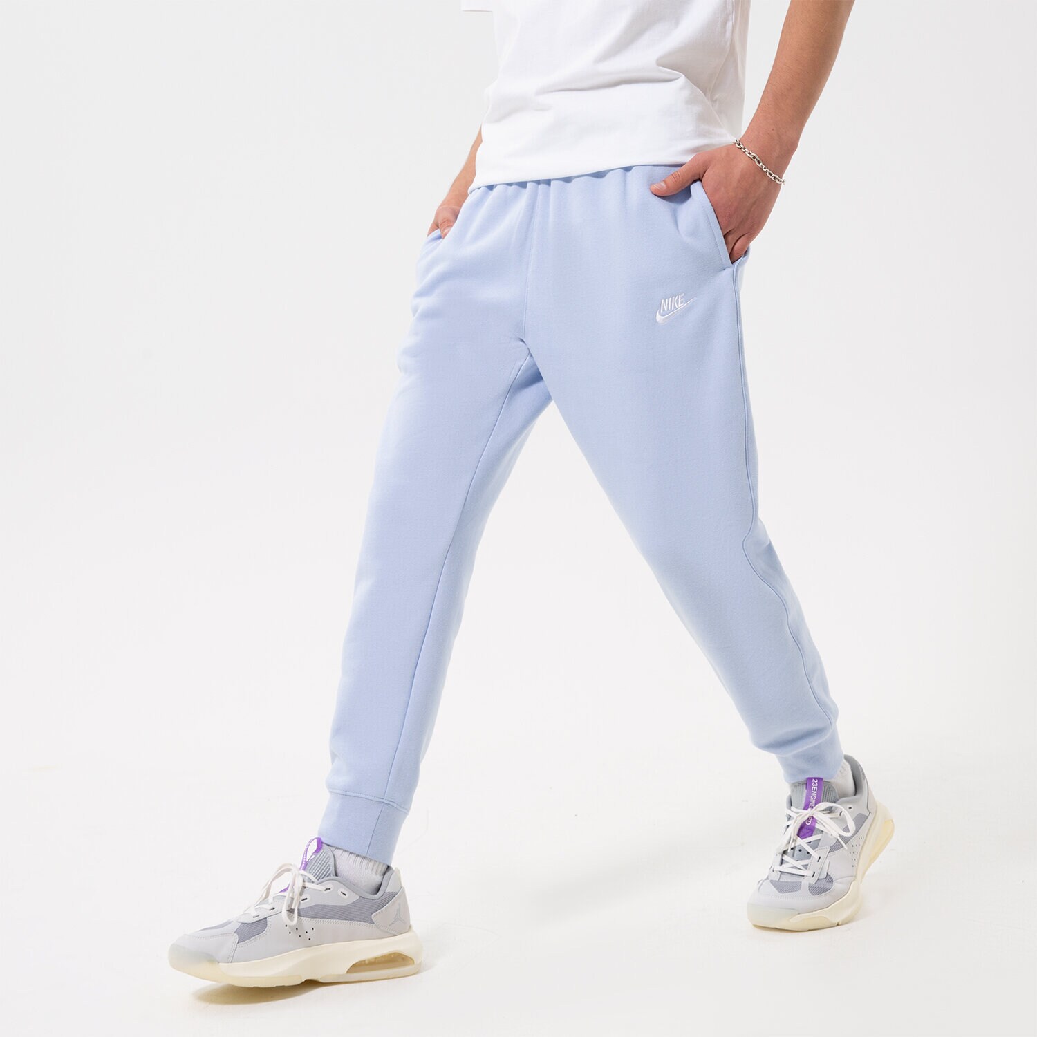 Muške hlače NIKE HLAČE M NSW CLUB JGGR BB BV2671-548 plava