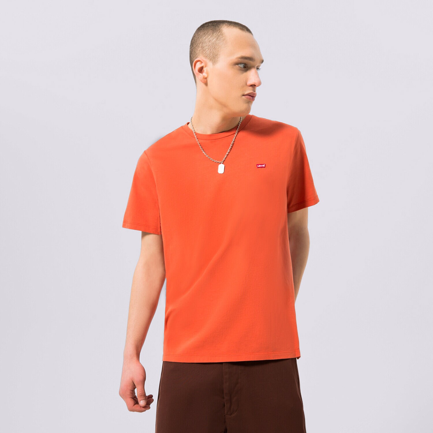 Muške majice LEVI'S T-SHIRT SS ORIGINAL HM 56605-0154 crvena