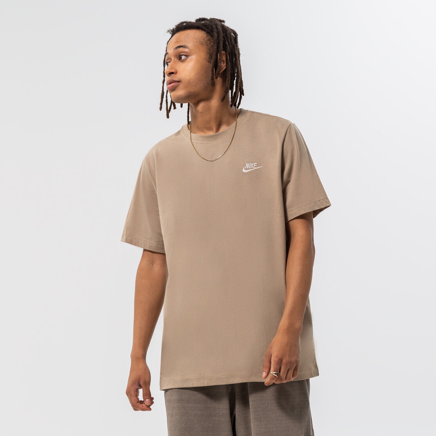 Muške majice NIKE T-SHIRT NIKE SPORTSWEAR CLUB AR4997-247 smeđa