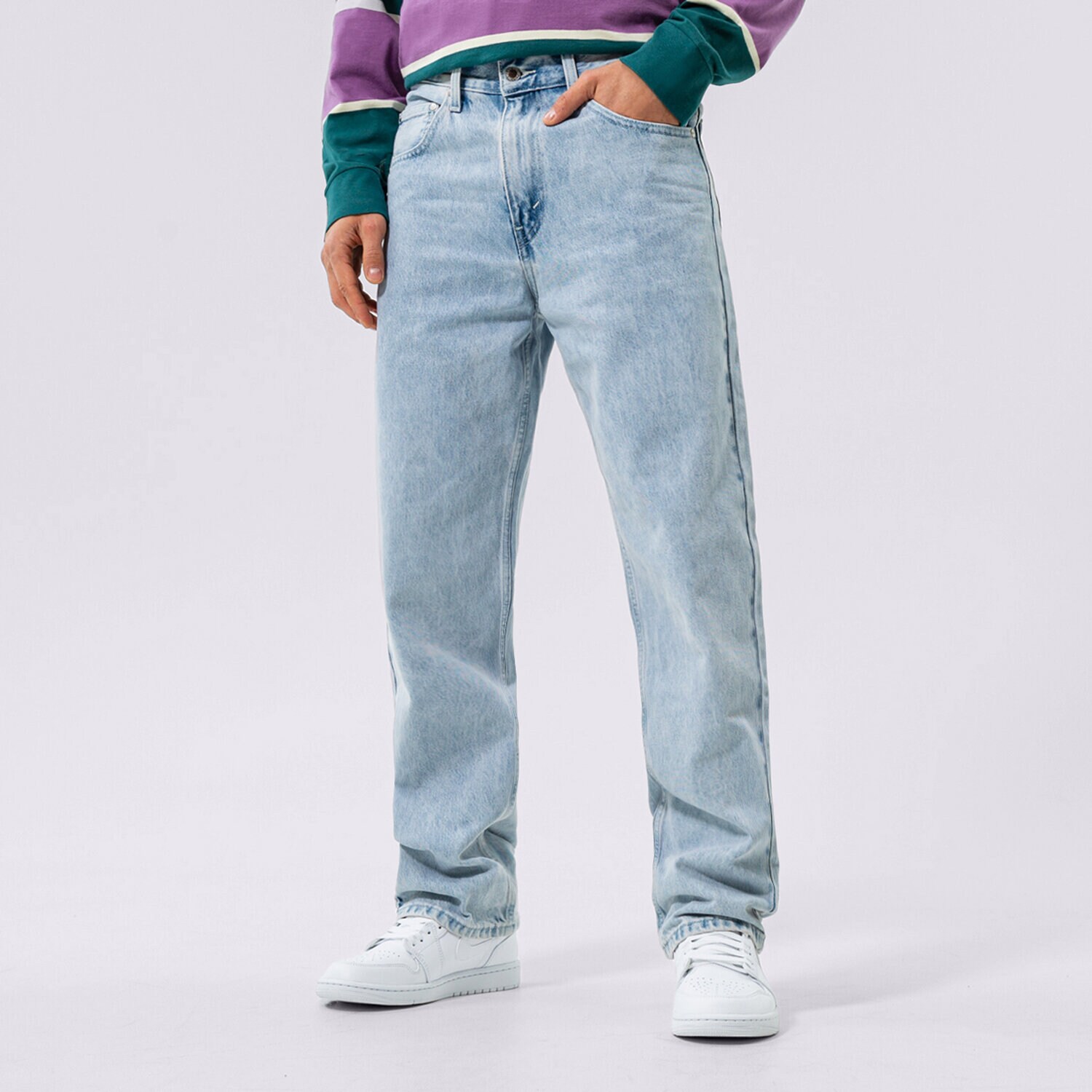 Muške hlače LEVI'S HLAČE SILVERTAB LOOSE A3421-0002 plava