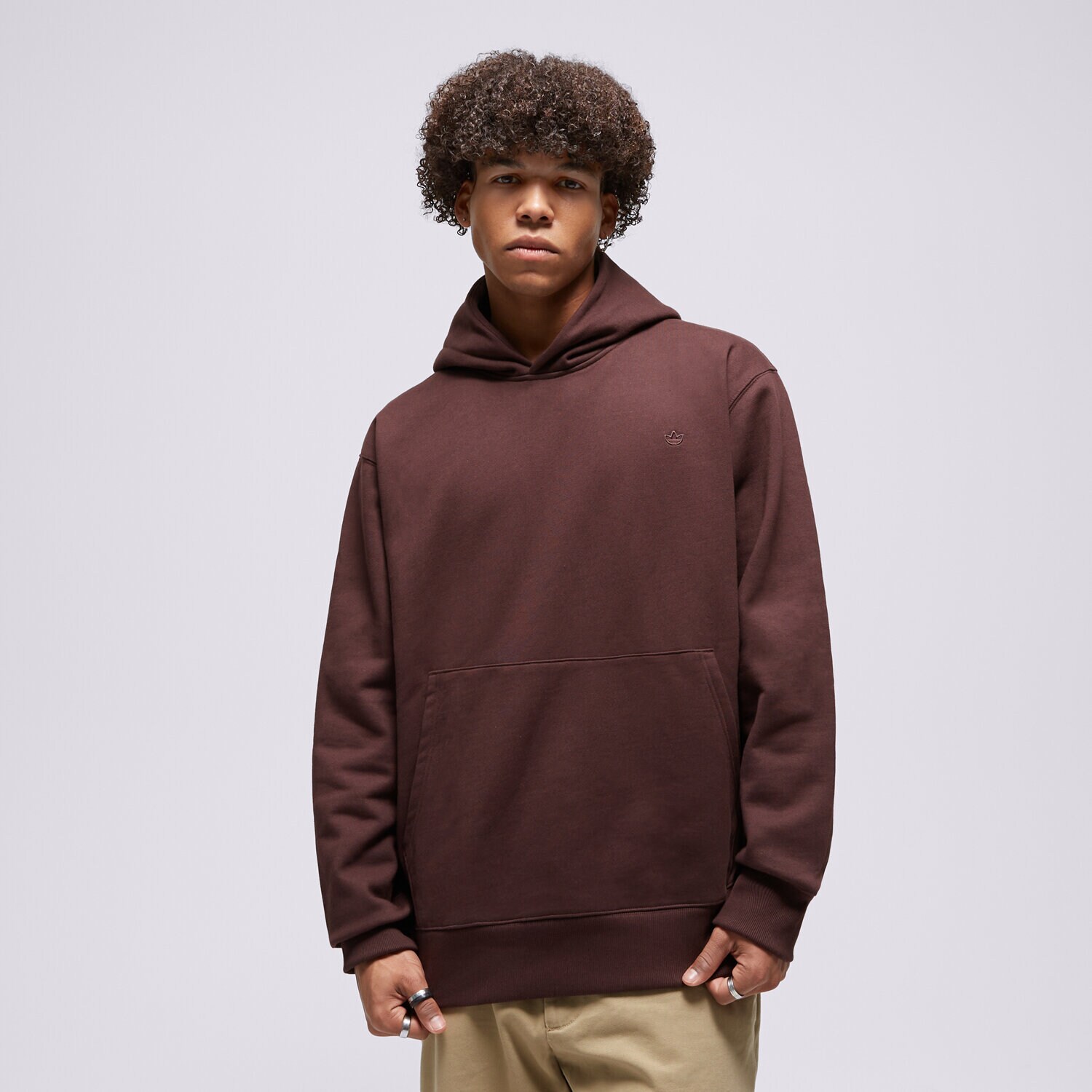 Muške dukserice ADIDAS VESTA S KAPULJAČOM C HOODIE IM2119 smeđa