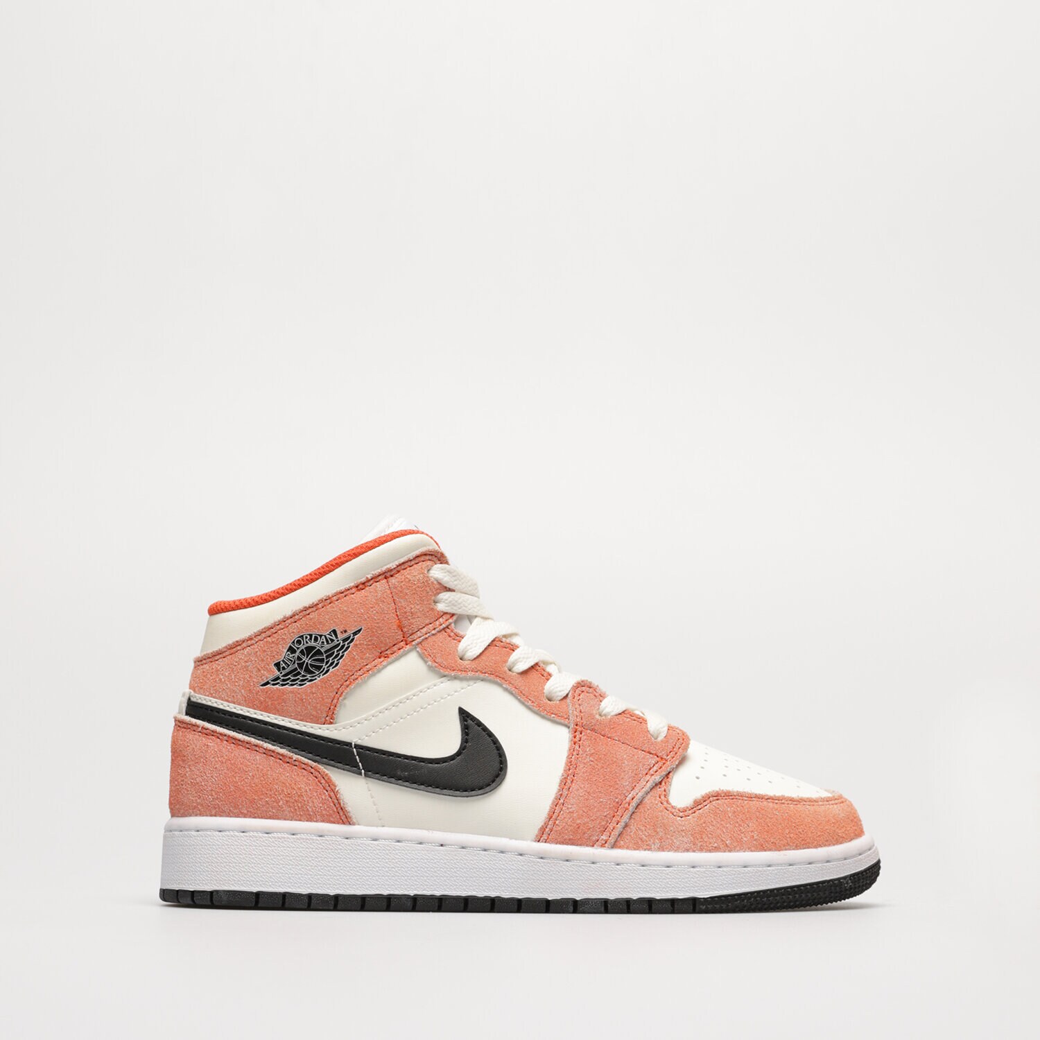 Dječje tenisice AIR JORDAN 1 MID SE DV1336-800 narančasta
