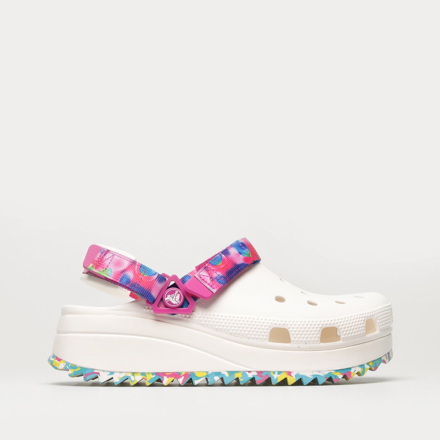 Ženske natikače i sandale CROCS HIKER SOLARIZED 207990-94S bijela