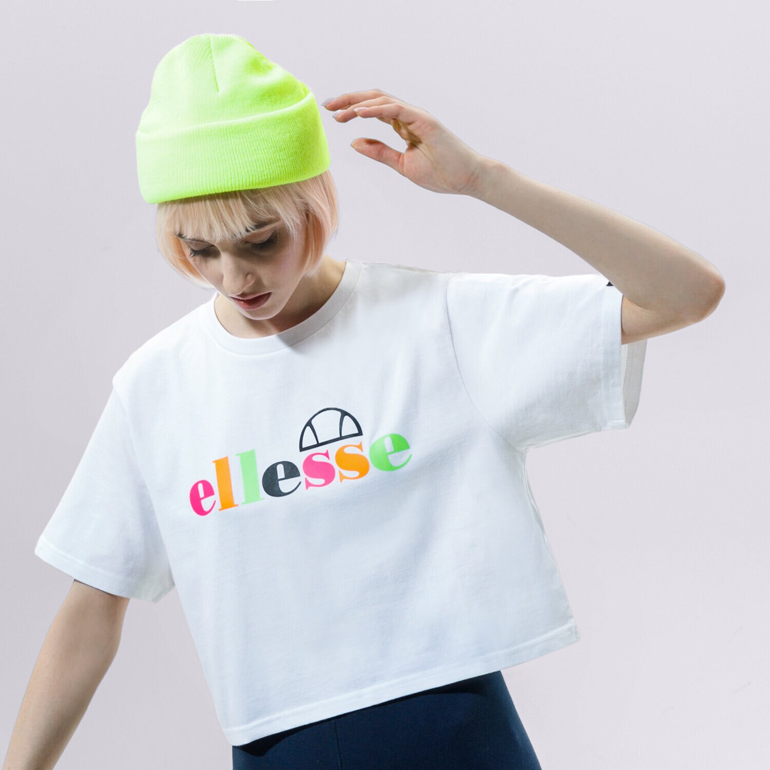 Ženske majice ELLESSE T-SHIRT CORDELA WHT SGF10514908 bijela