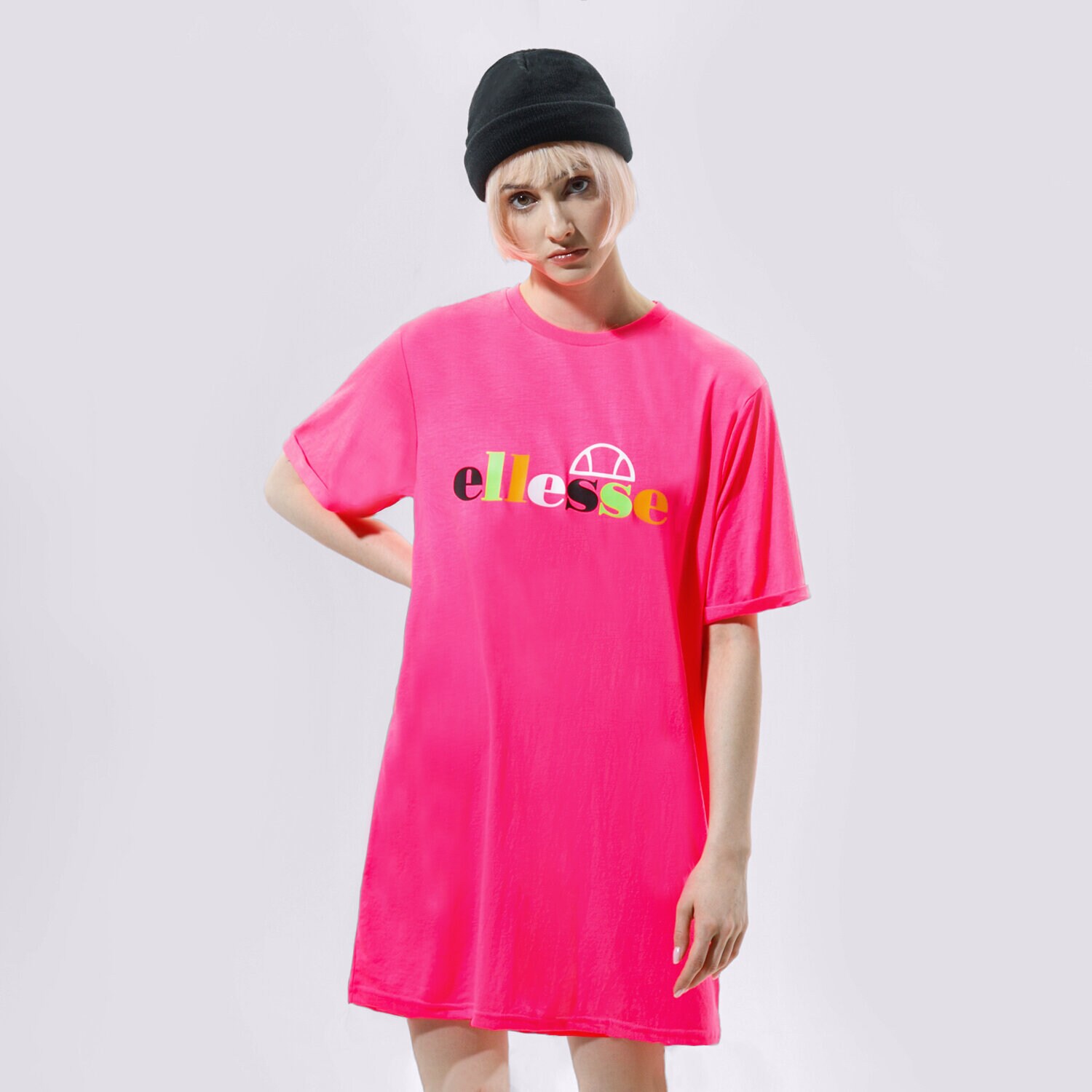 Ženske haljine i suknje ELLESSE HALJINA INKA PINK SGF10515811 ružičasta