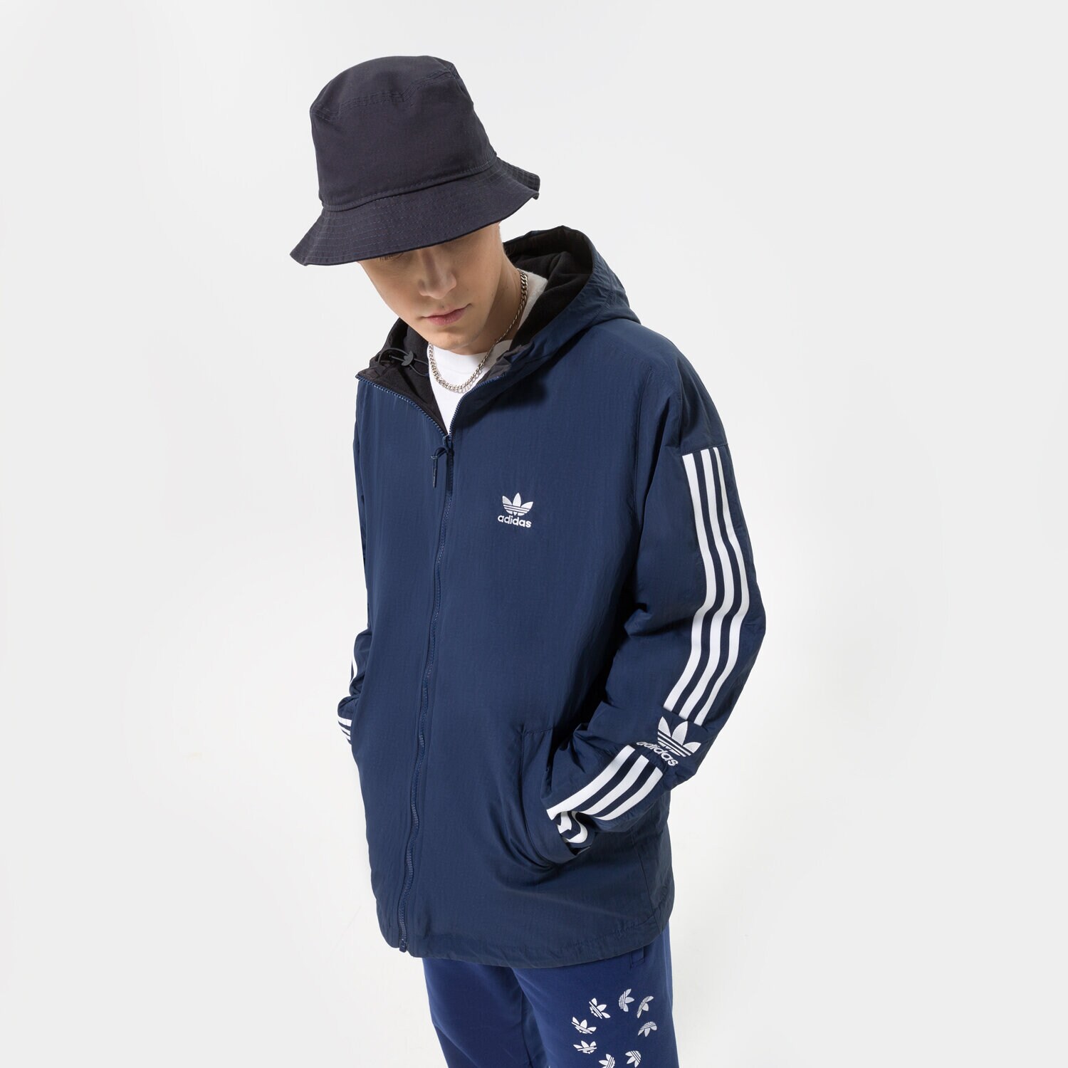 Muške zimske jakne ADIDAS JAKNA ZIMSKA LOCK-UP PF JKT HL9188 plava