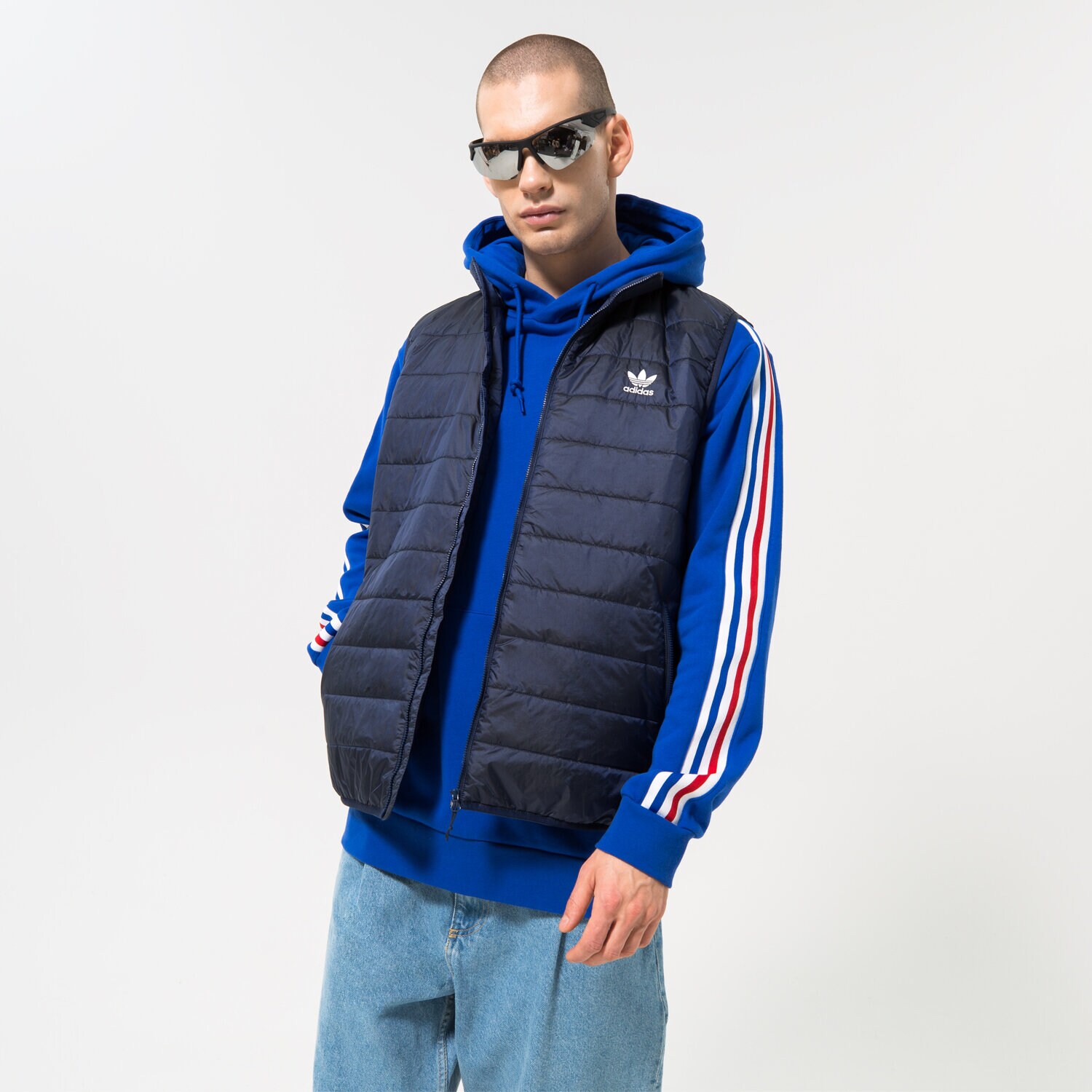 Muške prsluci ADIDAS PRSLUK PADDED VEST HL9216 crna
