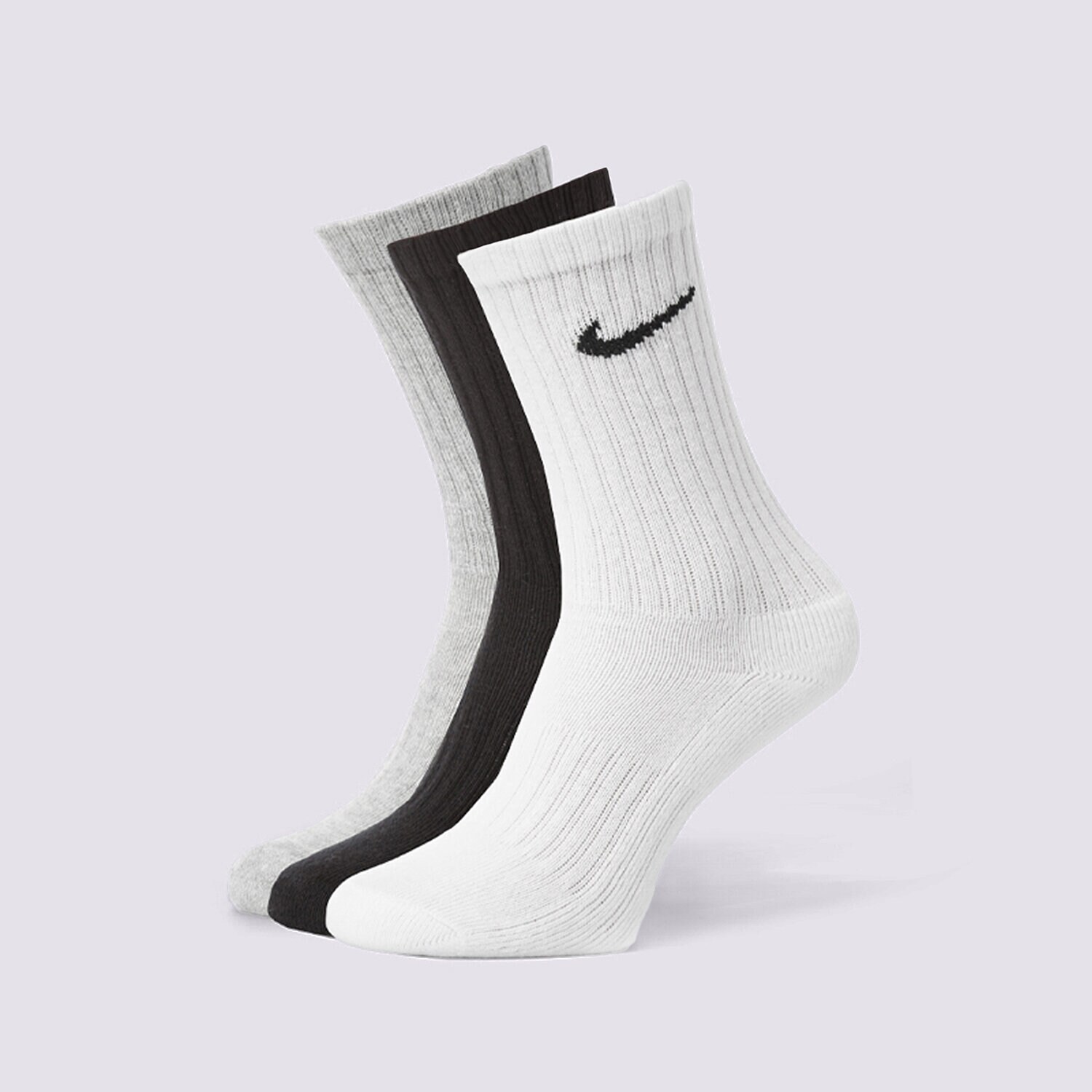 Ženske Čarape NIKE ČARAPE 3PPK VALUE COTTON CREW SX4508-965 šarena