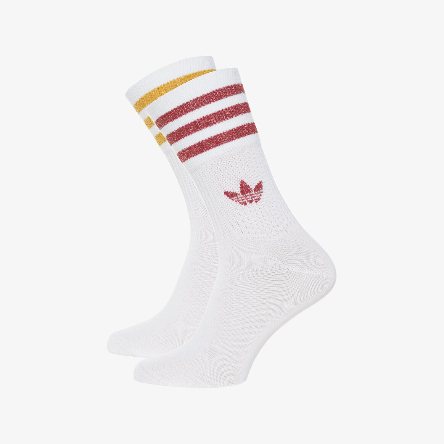 Ženske Čarape ADIDAS ČARAPE MID CUT GLT SCK 2PACK  HC9563 bijela
