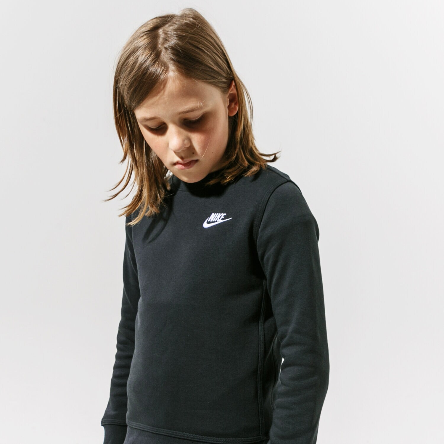 Dječje dukserice NIKE VESTA SPORTSWEAR BOY DA0861-010 crna