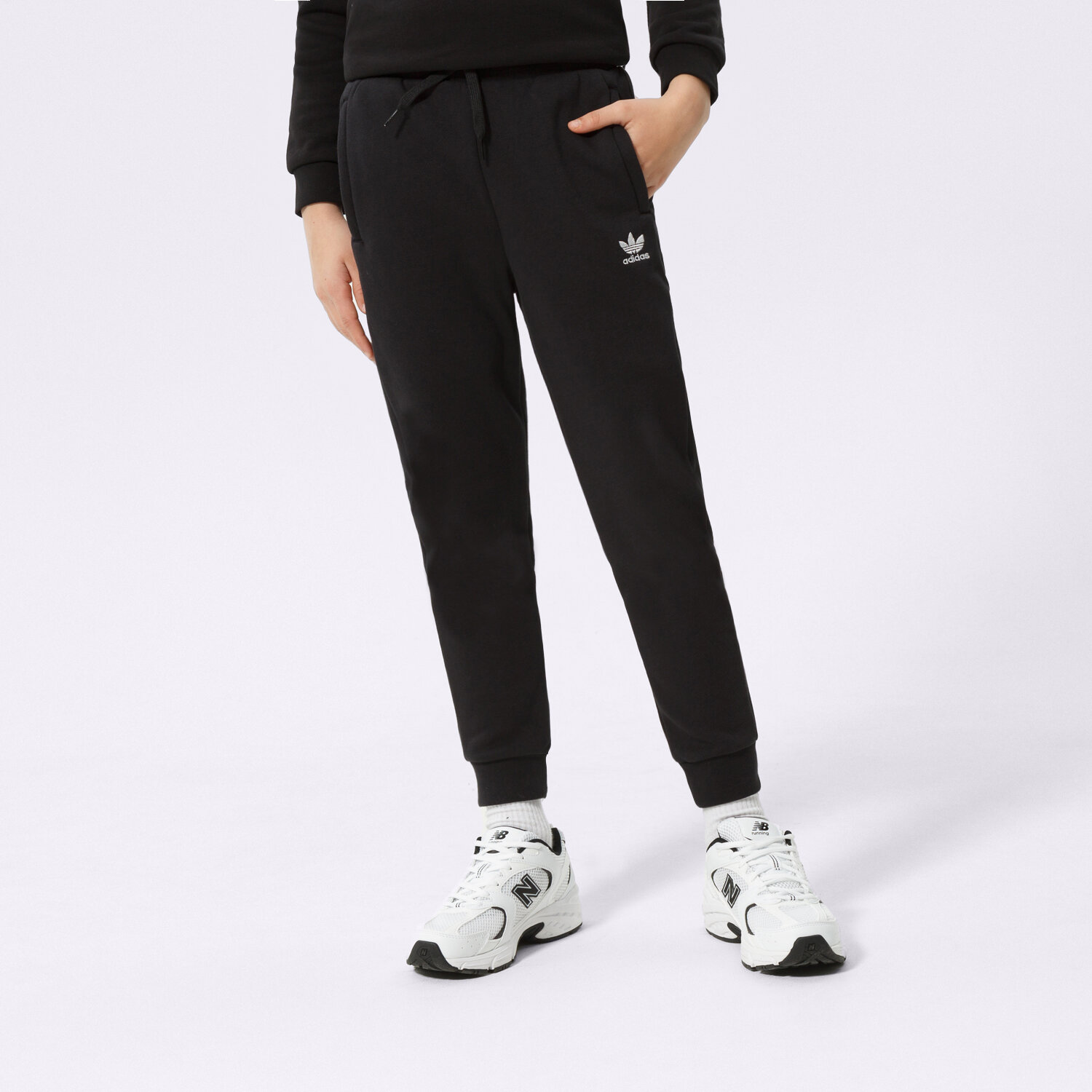 Dječje hlače ADIDAS HLAČE PANTS BOY H32406 crna