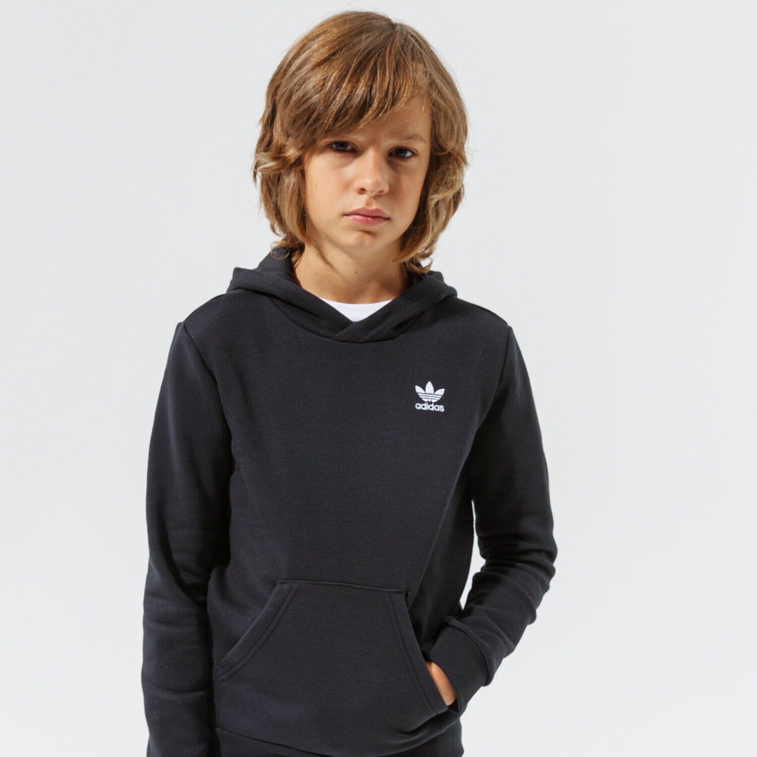 Dječje dukserice ADIDAS VESTA S KAPULJAČOM HOODIE U H32352 crna