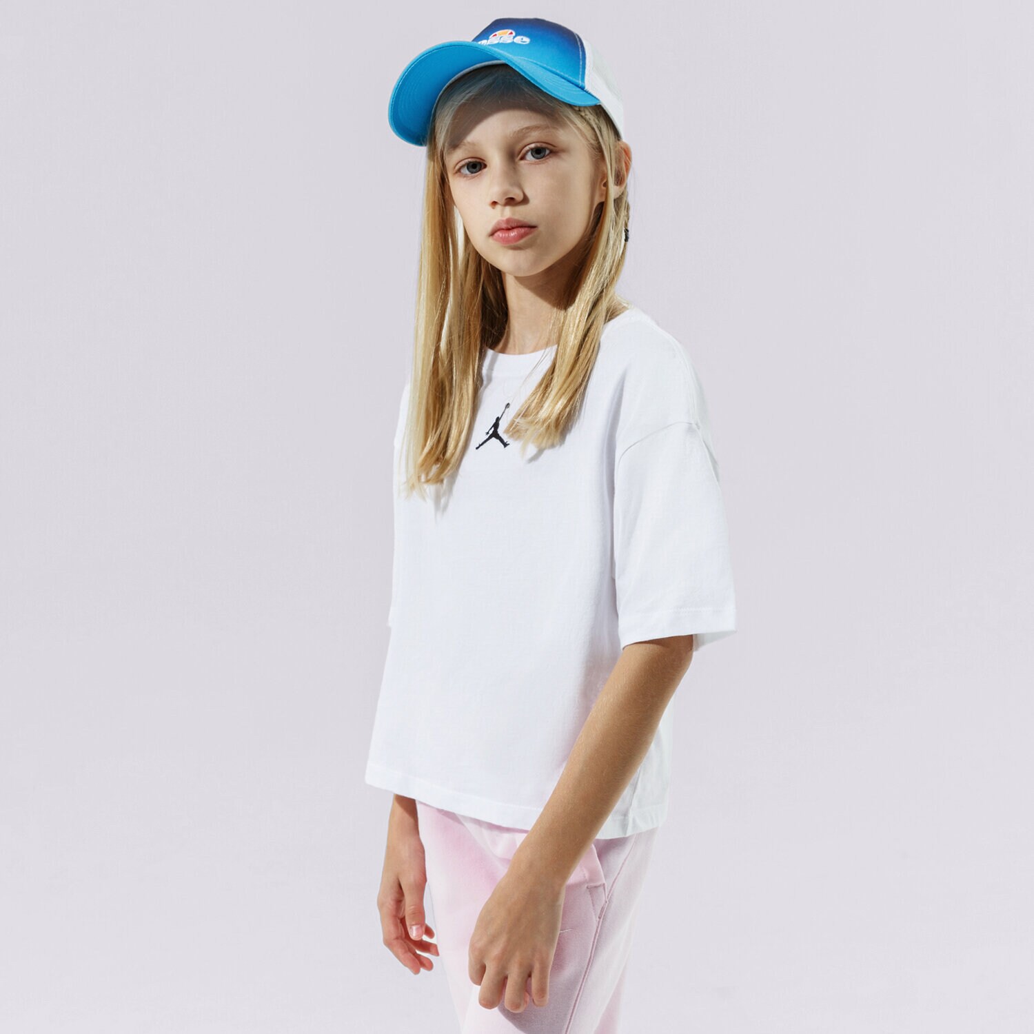 Dječje majice JORDAN T-SHIRT JDG ESSENTIALS GIRL 45A770-001 bijela