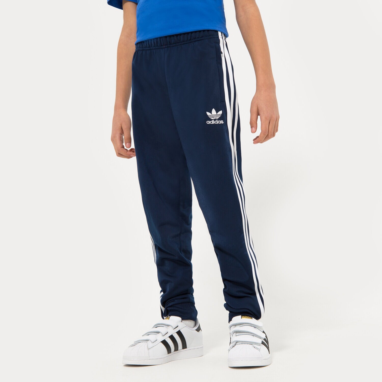 Dječje hlače ADIDAS HLAČE SST TRACK PANTS BOY HK0323 tamno plava
