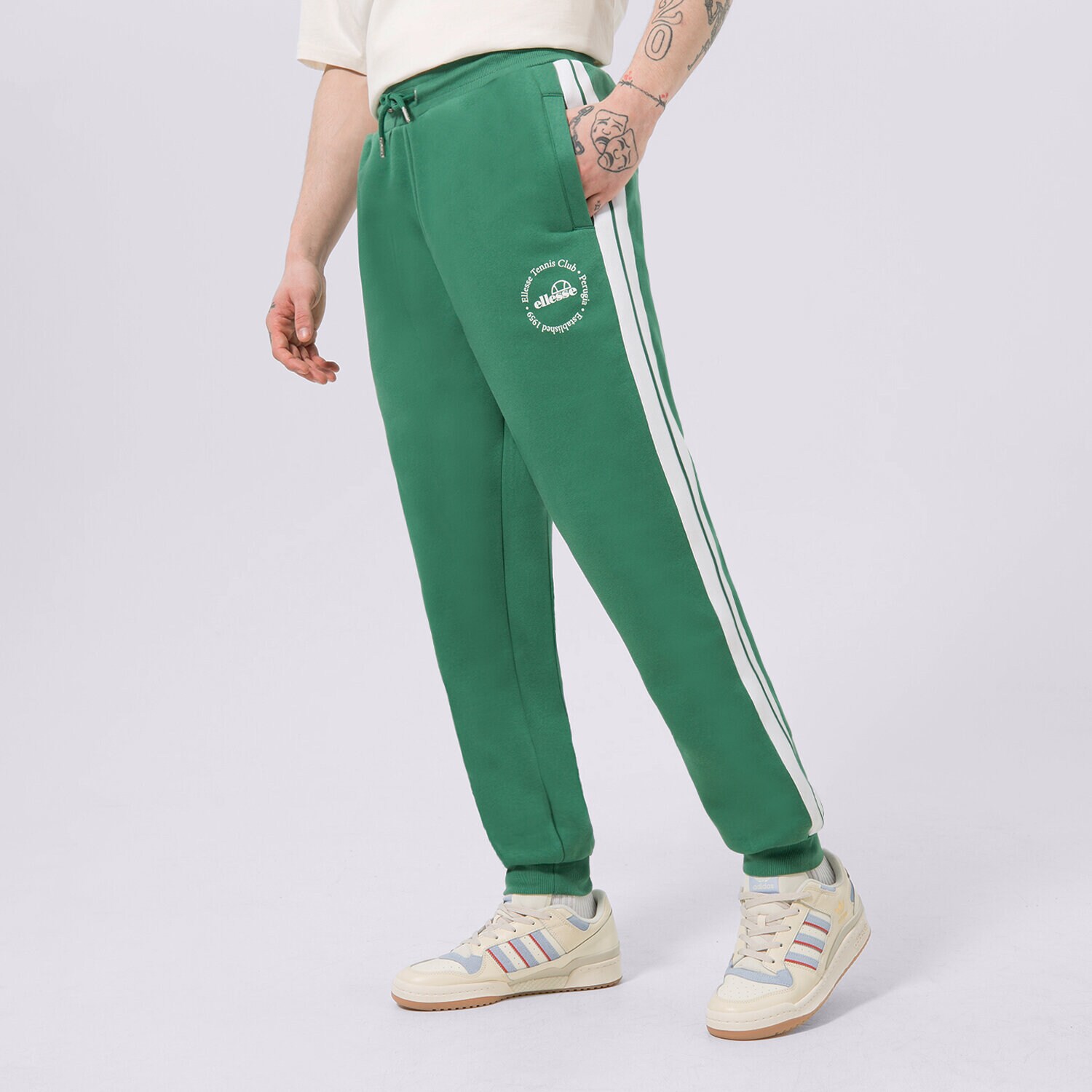 ELLESSE HLAČE AIRLA JOG PANT GREEN SGR17622503 zelena