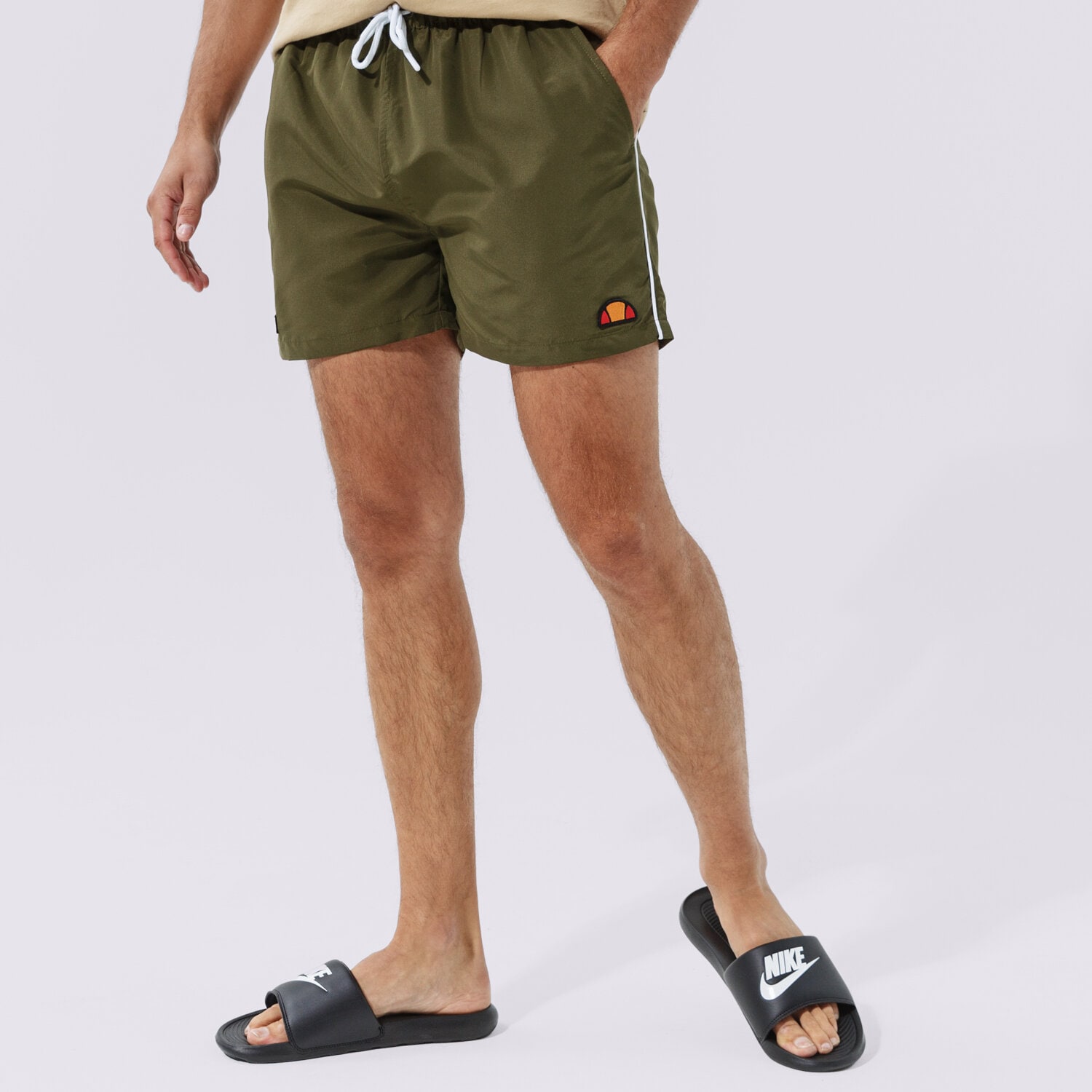 Muške kratke hlače ELLESSE KRATKE HLAČE DEM SLACKERS KHA SHS00938506 kaki