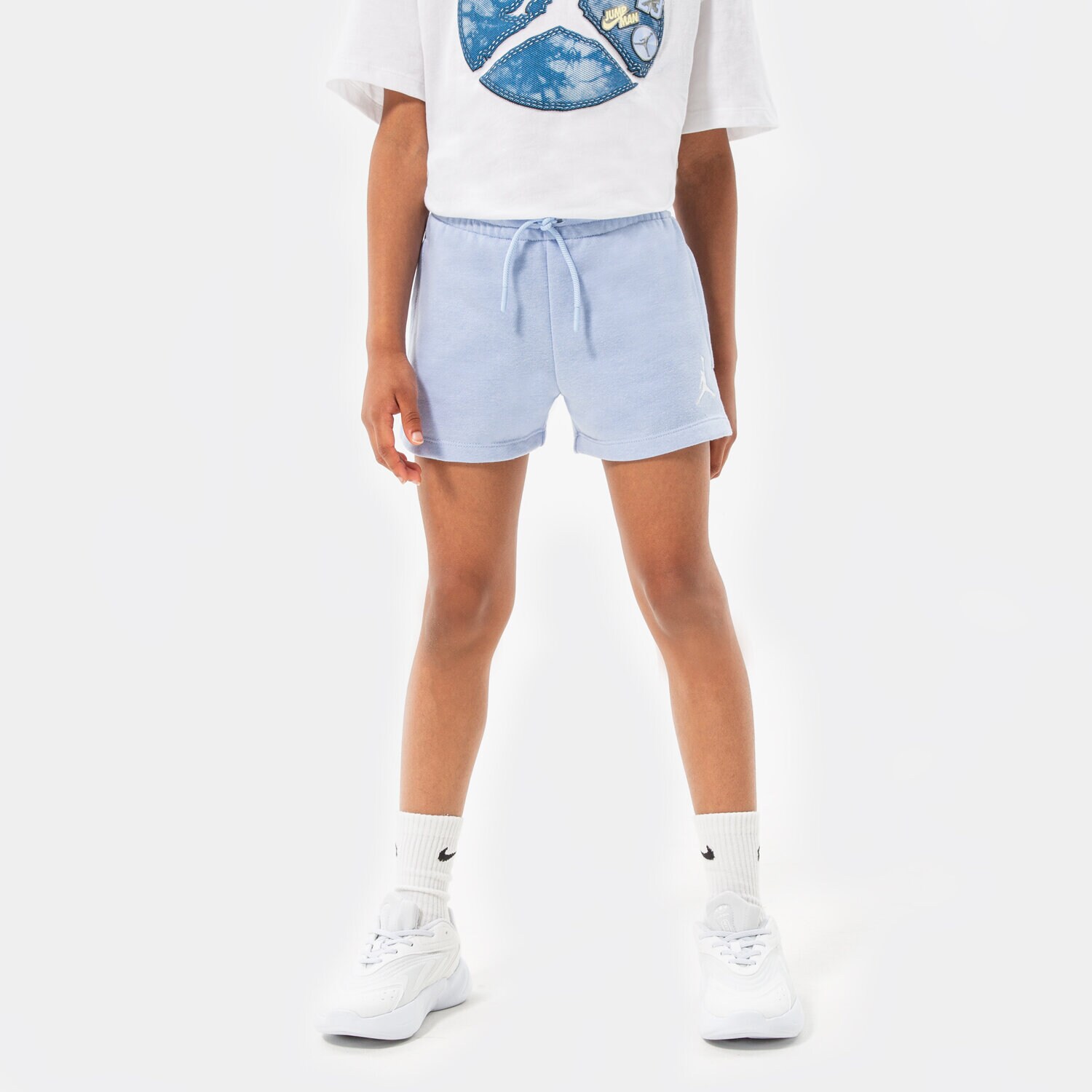 Dječje kratke hlače i haljine JORDAN KRATKE HLAČE ESSENTIALS SHORTS GIRL 45A771-C8H plava
