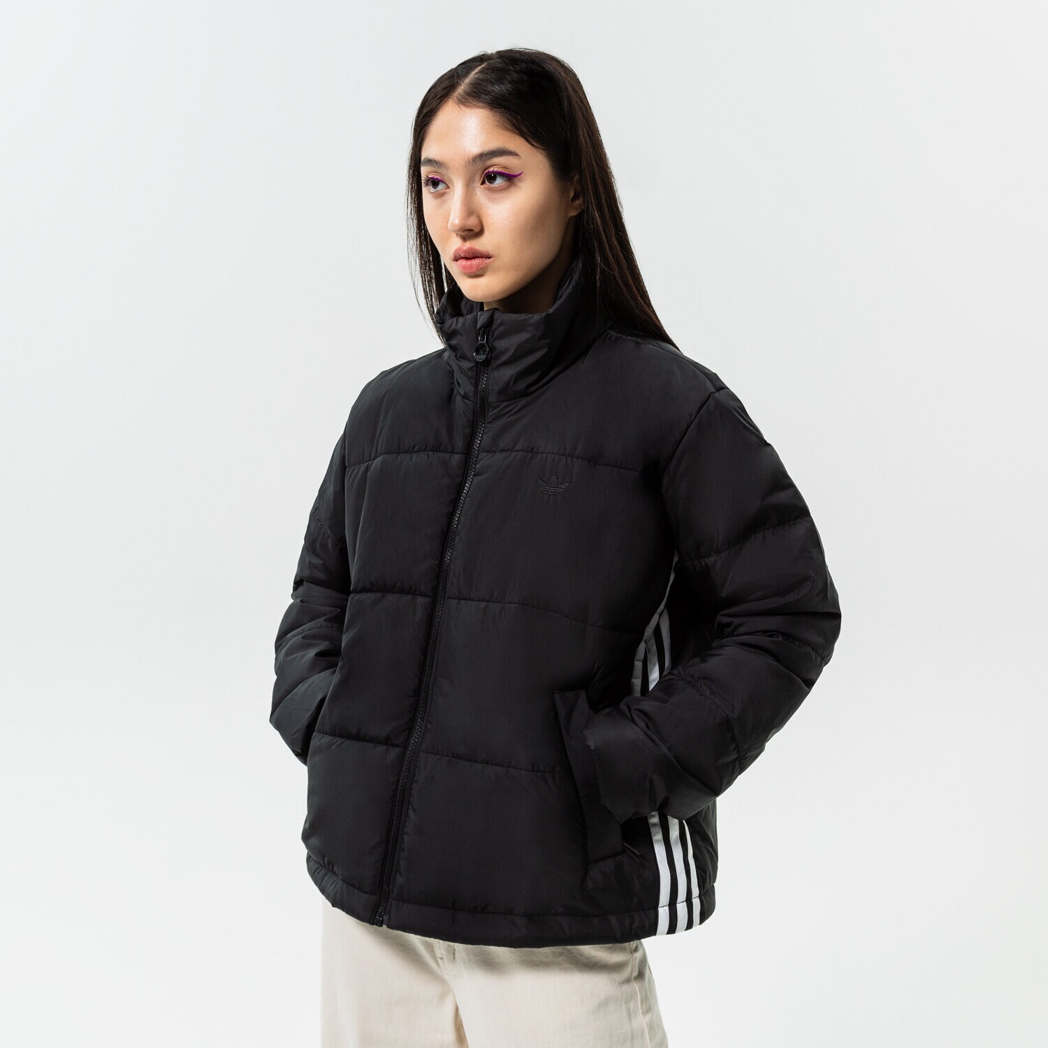 Ženske zimske jakne ADIDAS DONJA JAKNA SHORT PUFFER HM2613 crna