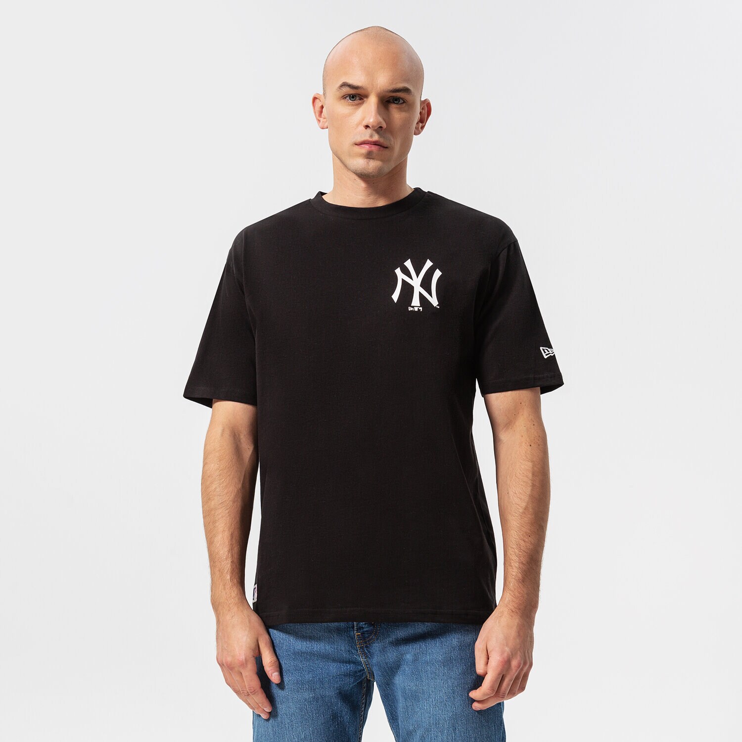 Muške majice NEW ERA T-SHIRT MLB ESSS LC OS NYY NEW YORK YANKEES 12195450 crna