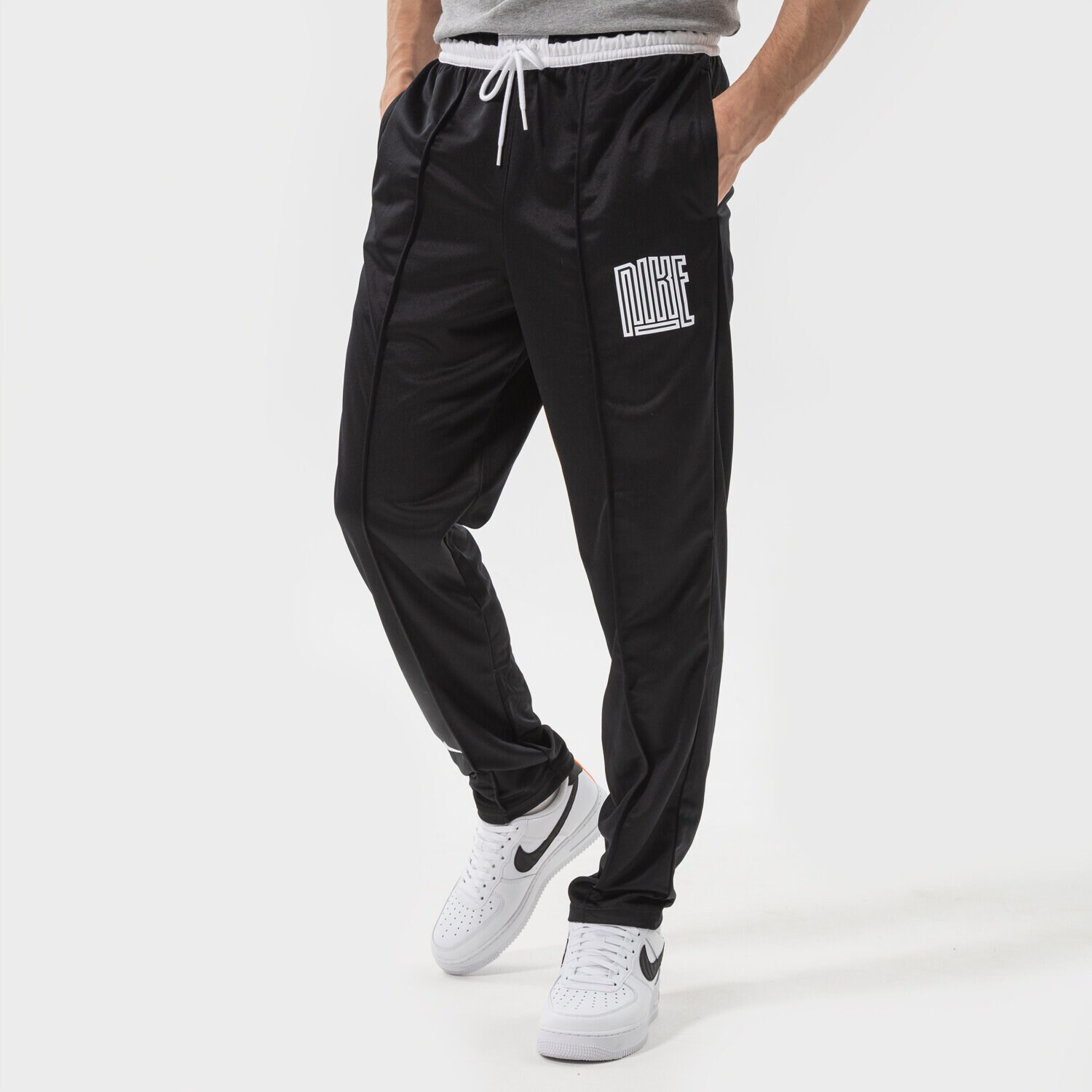 Muške hlače NIKE HLAČE M NK DF PANT STARTING FIVE NBA DH6749-010 crna