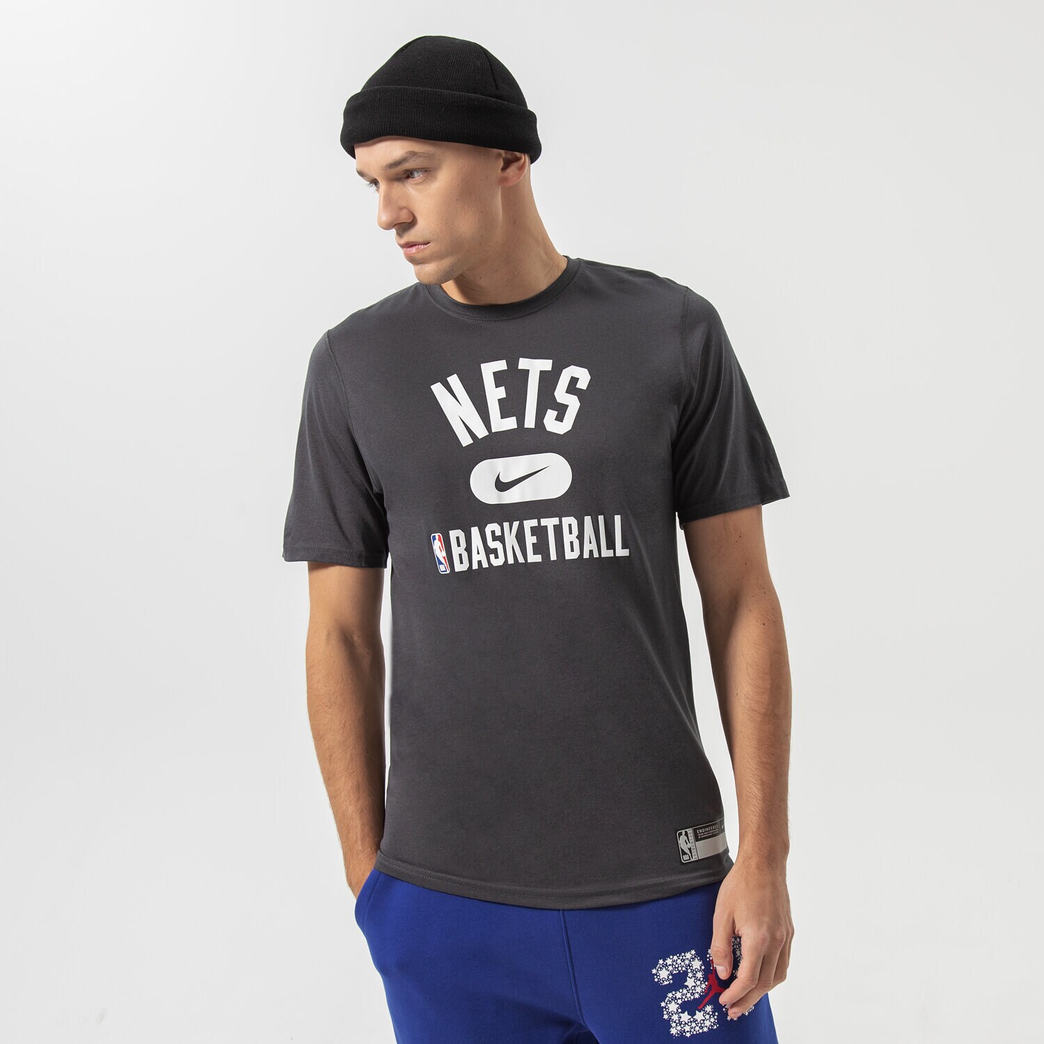 Muške majice NIKE T-SHIRT BKN M NK DF ES PRT GPX SS TEE NBA DA5913-060 crna