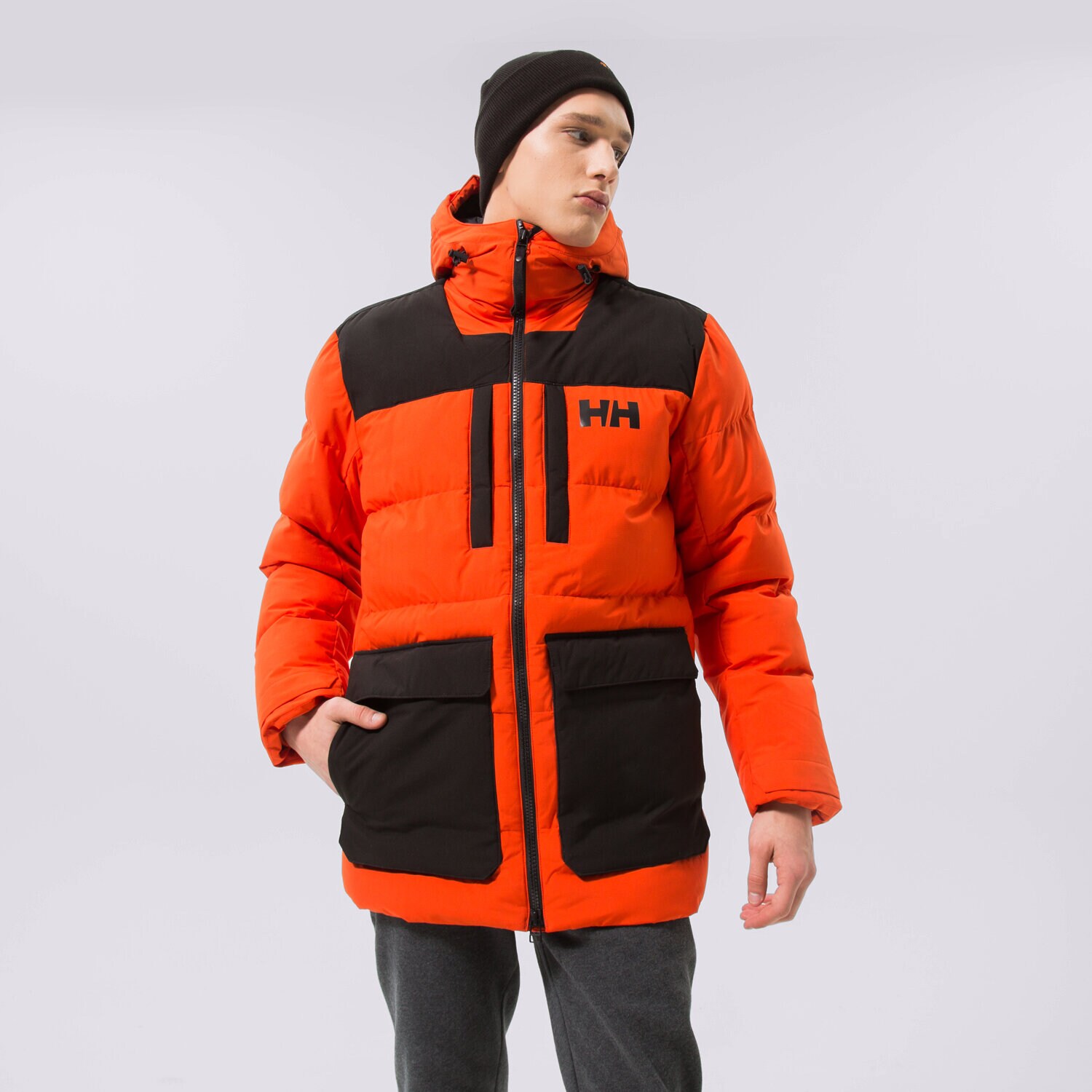 Muške zimske jakne HELLY HANSEN JAKNA ZIMSKA PATROL PARKA 53873300 crna