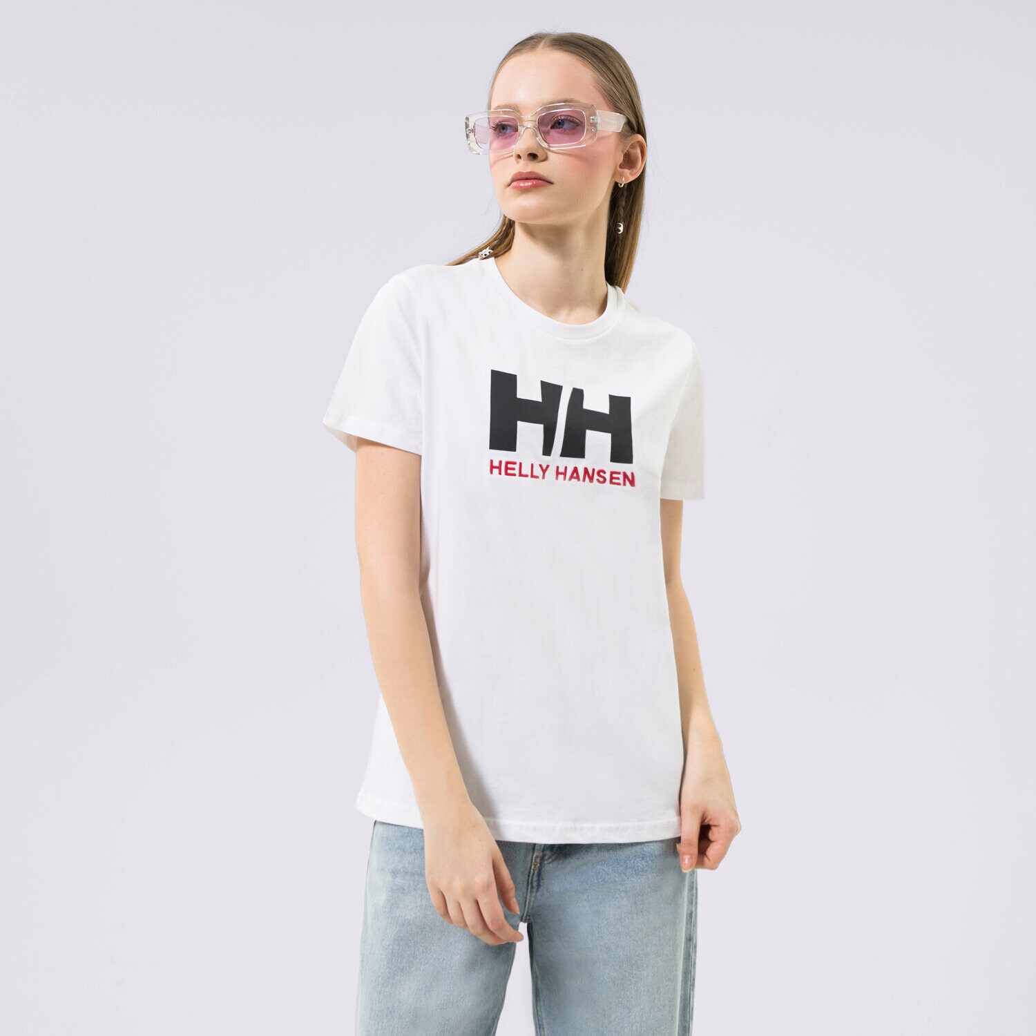 Ženske majice HELLY HANSEN T-SHIRT W HH LOGO 34112001 bijela
