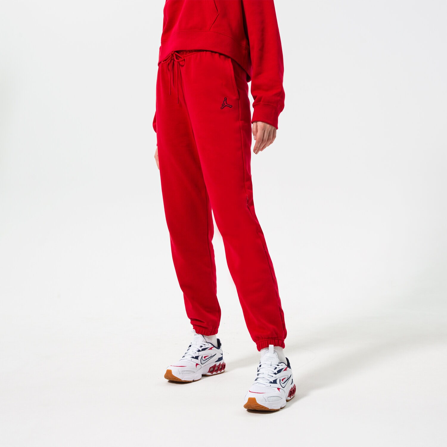 Ženske hlače JORDAN HLAČE W J FLC PANT CORE DN4575-687 crvena