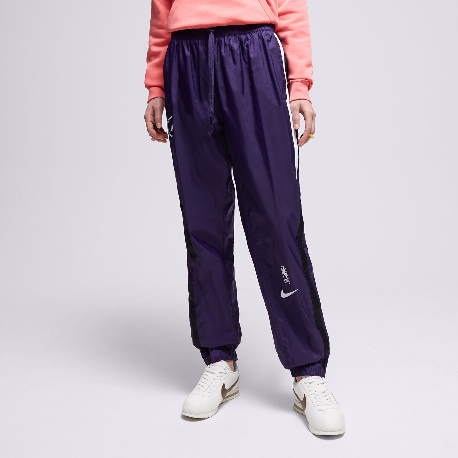 Ženske hlače NIKE HLAČE LAL W NK TRKST PANT CTS CE NBA DN4734-535 tamno plava