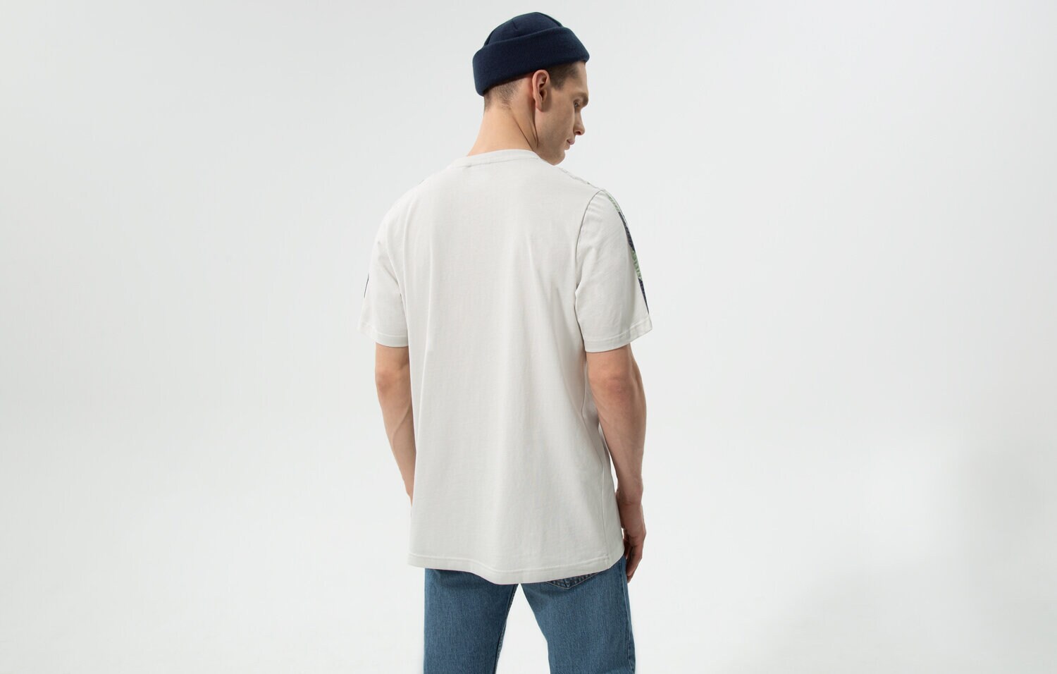 Muške majice ADIDAS T-SHIRT CAMO INFILL TEE HF4889 bež