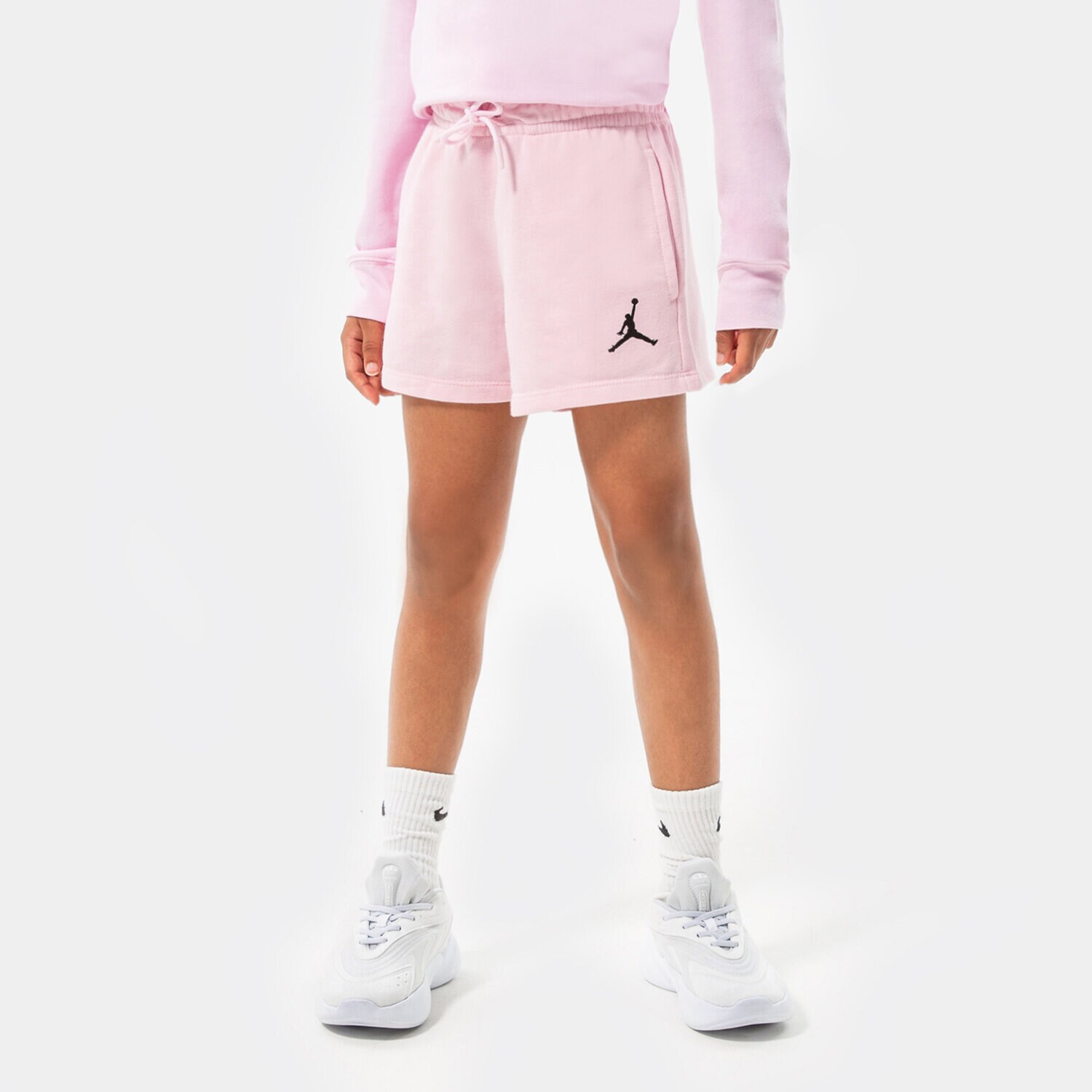 Dječje kratke hlače i haljine JORDAN KRATKE HLAČE ESSENTIALS SHORTS GIRL 45A771-A9Y ružičasta