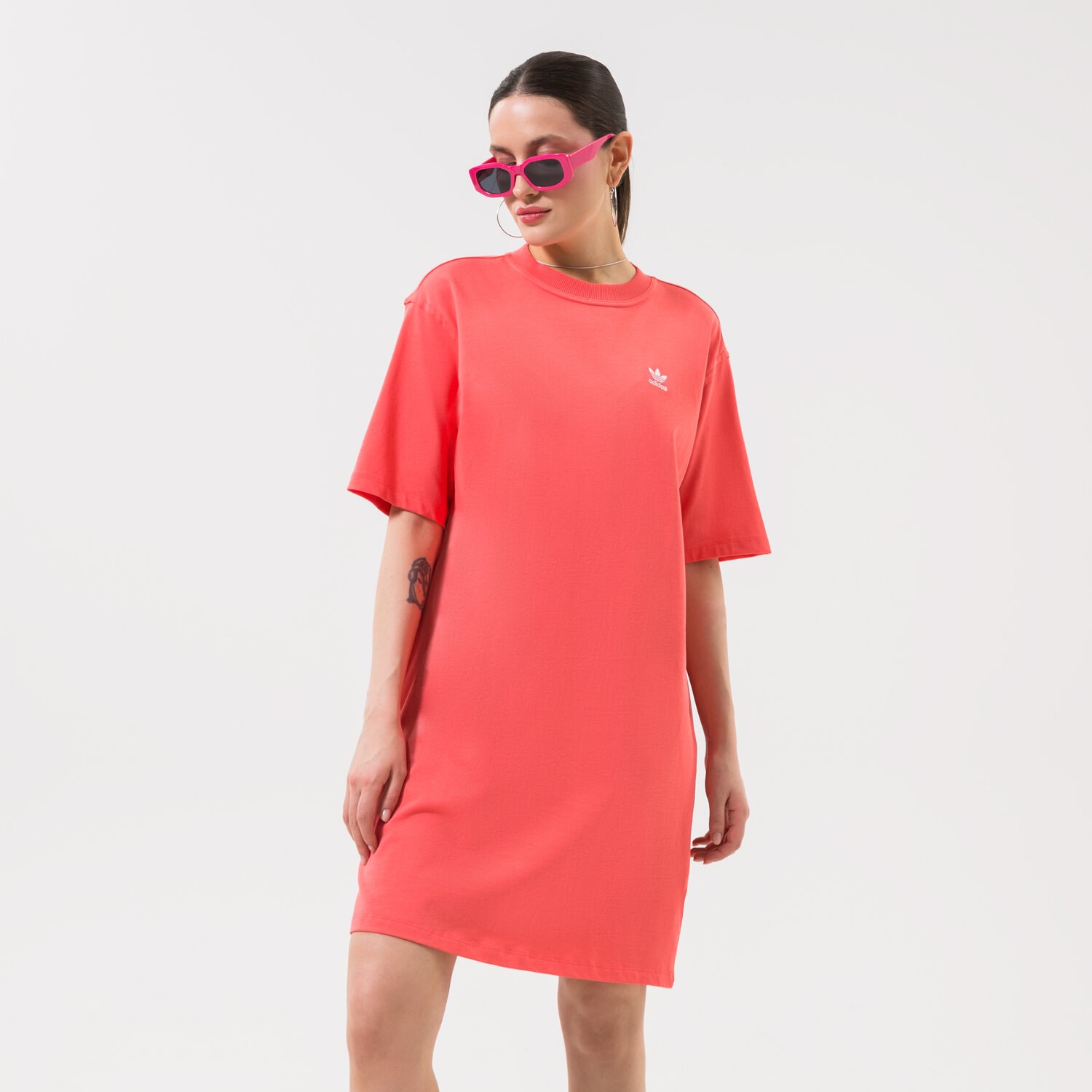 Ženske haljine i suknje ADIDAS HALJINA HC2043 HC2043 ružičasta
