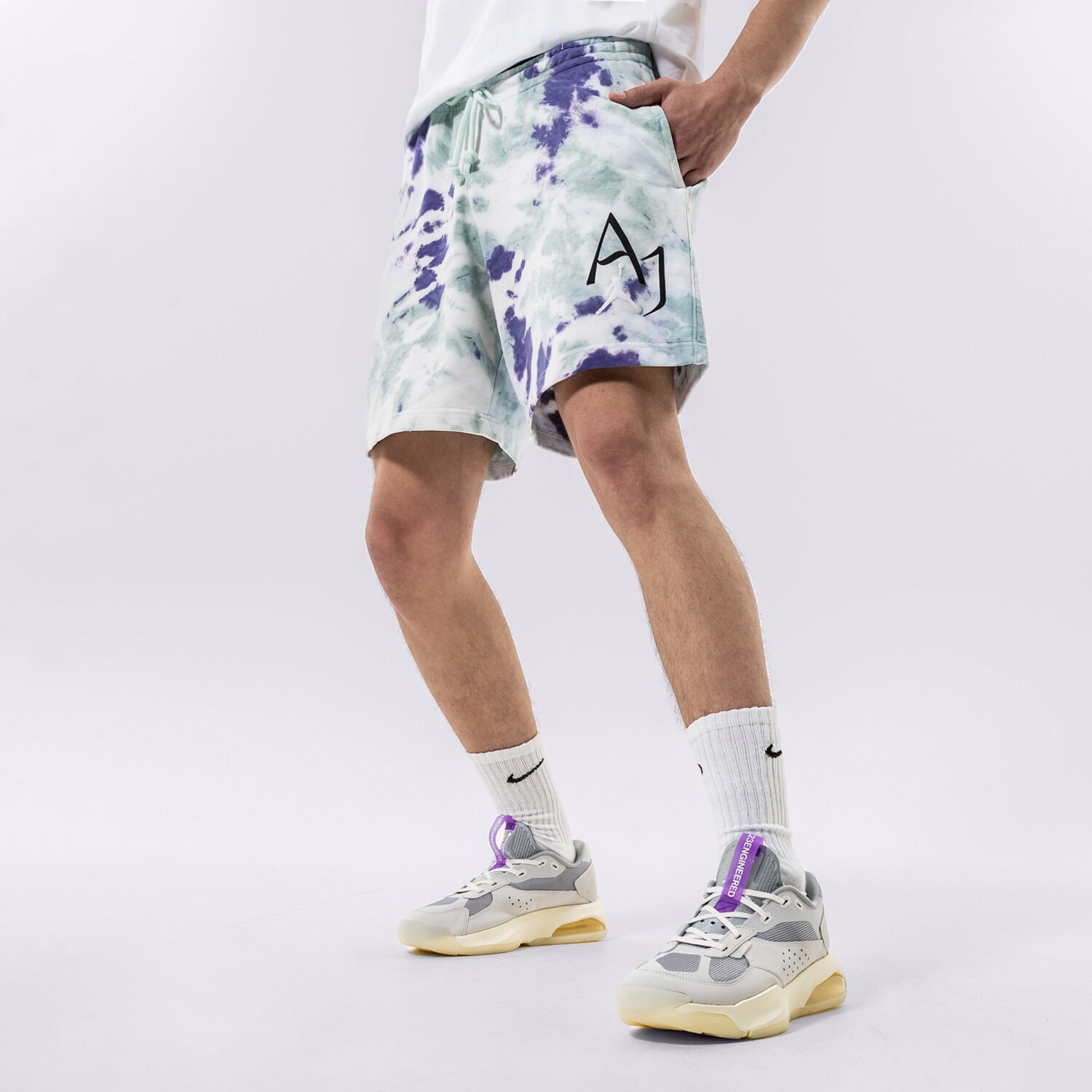 Muške kratke hlače JORDAN KRATKE HLAČE DNA TIE DYE SHORTS DM1871-366 šarena